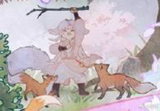 好萌的一只狐 