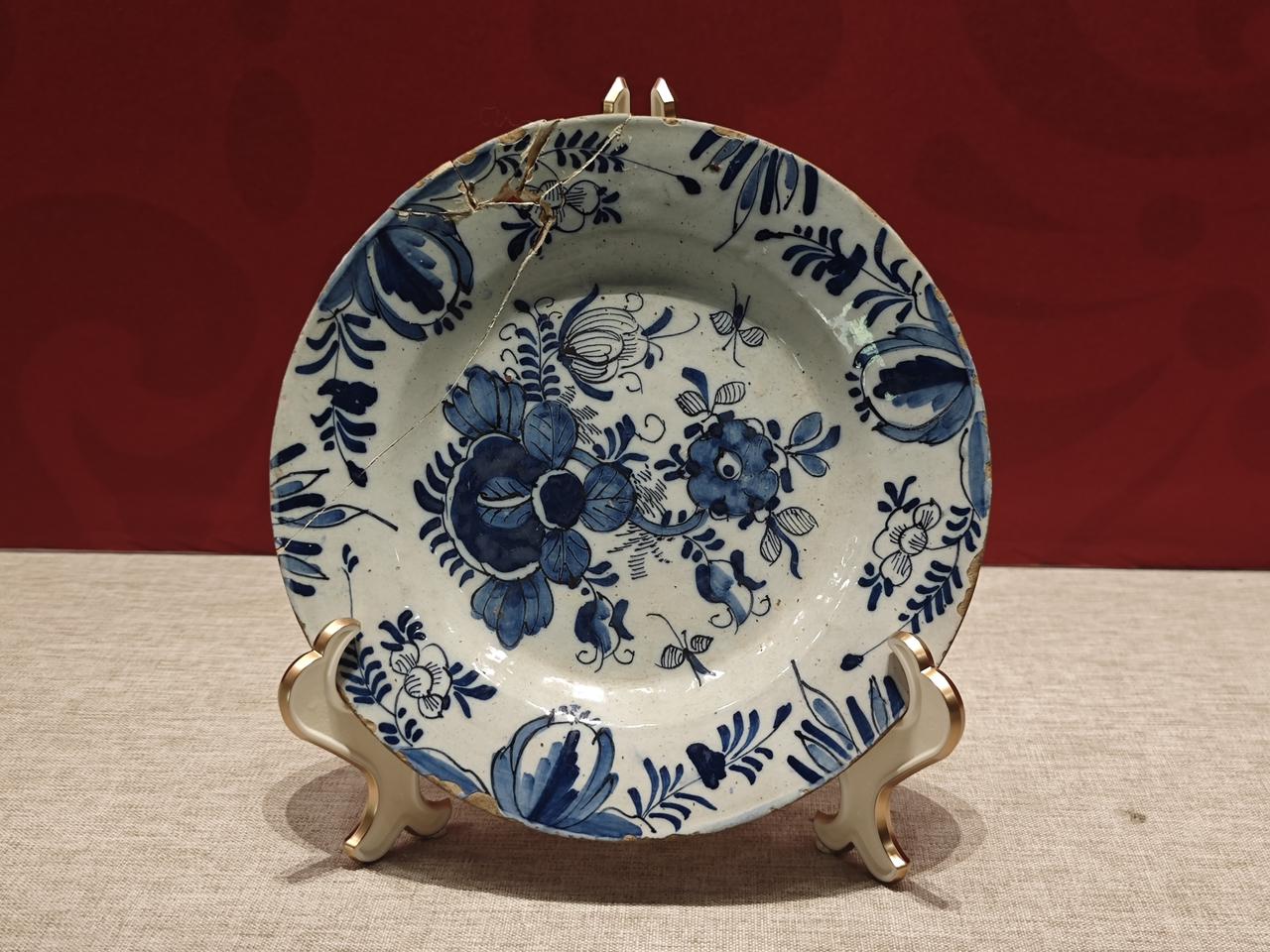 在北京鲁迅故居，有幸浏览了《东风西渐一上海市历史博物馆藏欧洲瓷器展》（4月17日