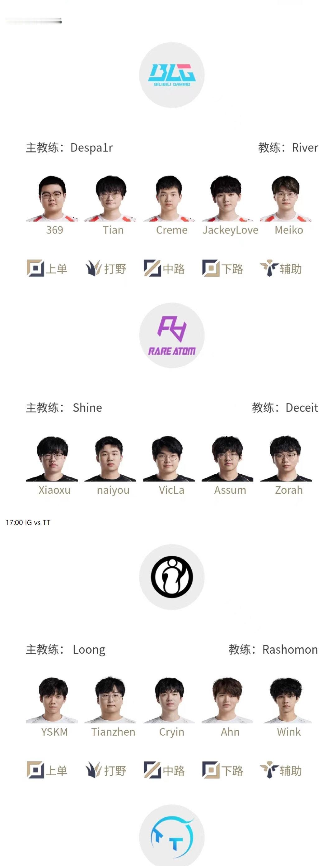 明日EDG打BLG，leave首发对阵Elk，Ale还没有抬上来！#转发接龙开新