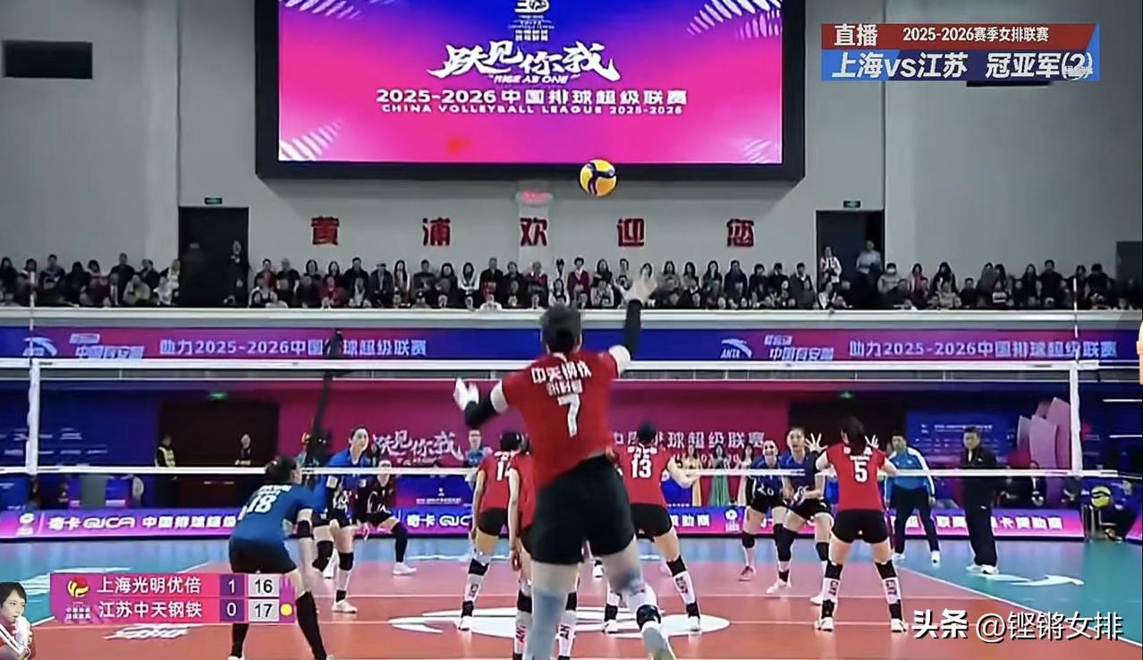 把悬念留在最后，施海荣别有用意！

今天江苏女排的战术有点奇怪，让人看不懂！
第