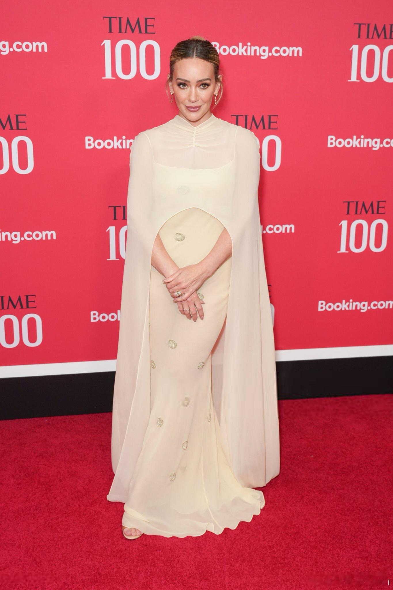 Hilary duff希拉里达芙在纽约出席《时代》杂志举办的2026年百大影响力