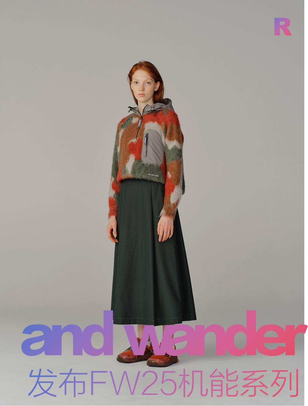 and wander发布FW25机能系列