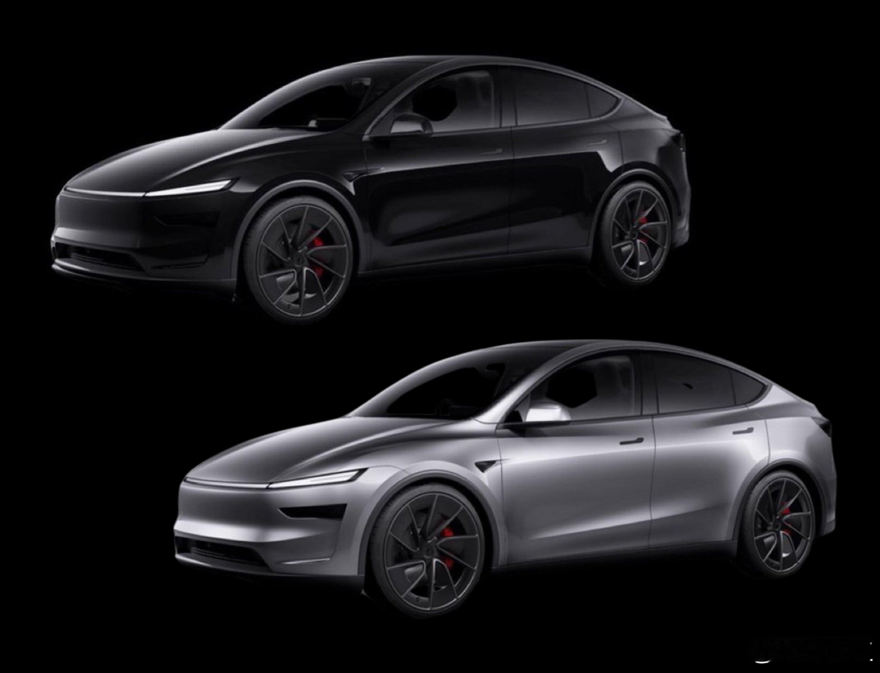 特斯拉焕新Model Y高性能版长这样？ 图源