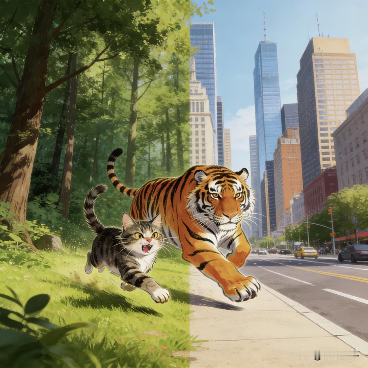 猫为什么敢跟老虎做朋友？这是藏在财经与人情世故里的顶级生存智慧
 
你是否依然觉