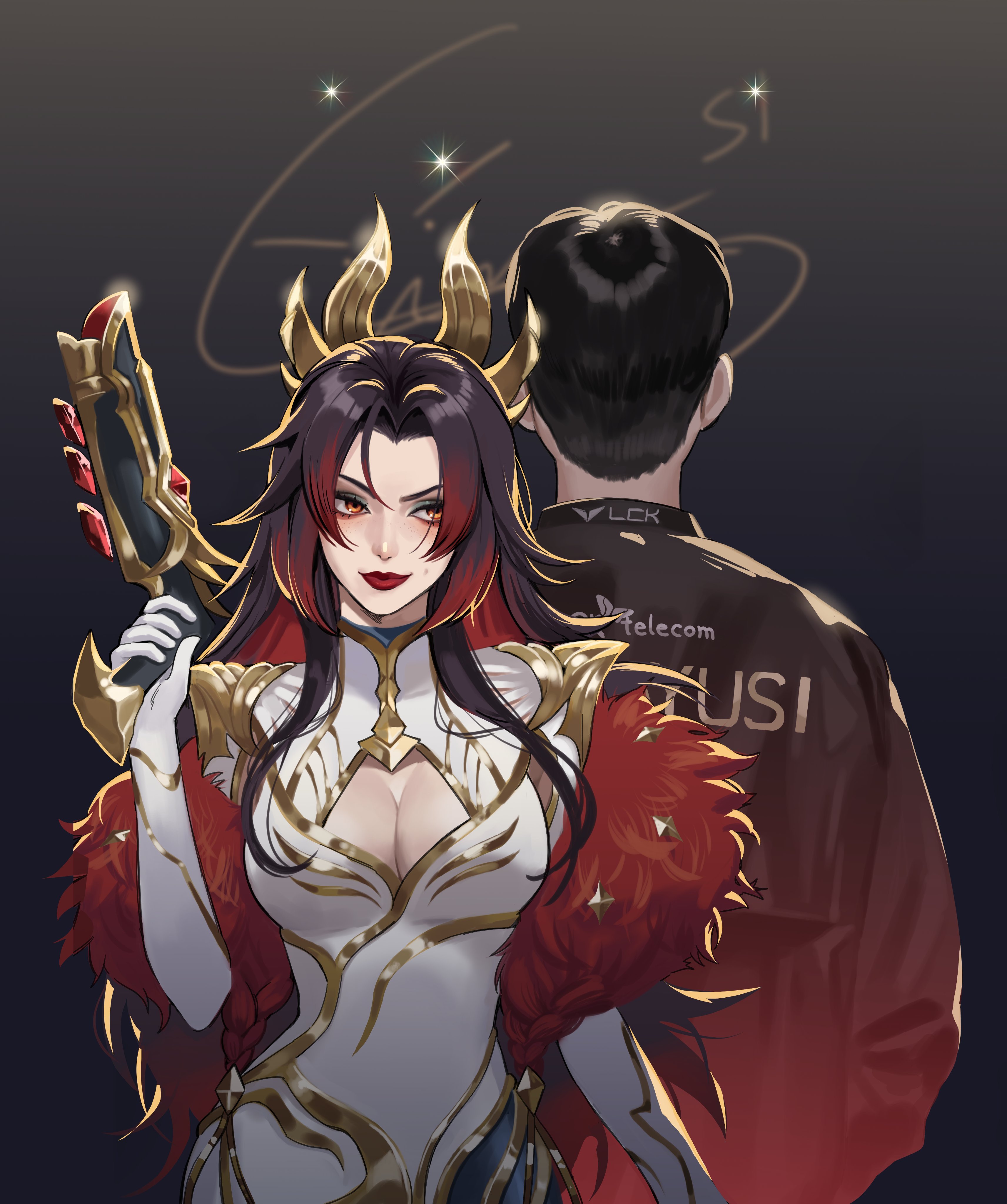 Gumayusi厄运小姐（cr:dannidaum）英雄联盟 2025t1冠军皮