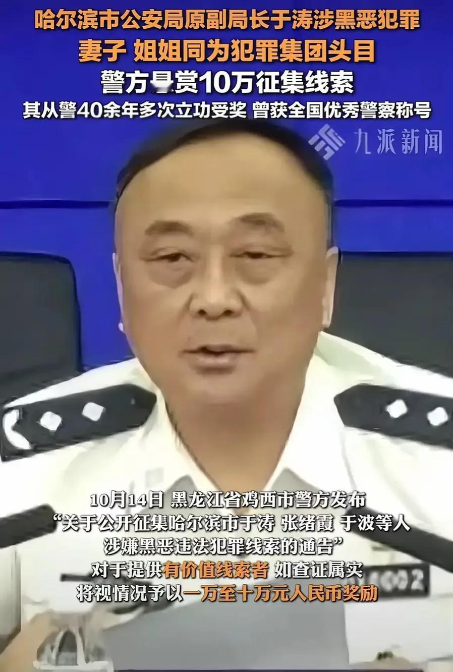 可谓是人面兽心！
东北地界，一位昔日荣耀加身、从警四十载的市公安局副局长，竟是黑