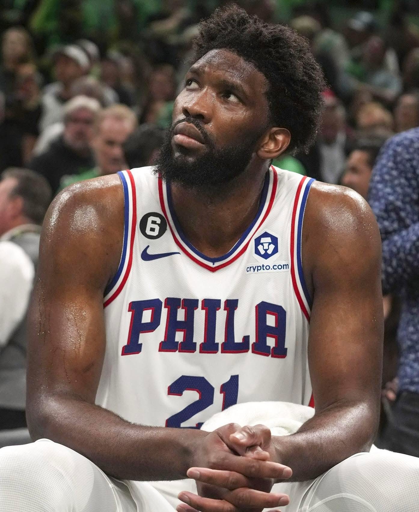 今日76人对阵魔术一战恩比德赛前50%出战，最终不打乔治赛前75%出战，最终不打