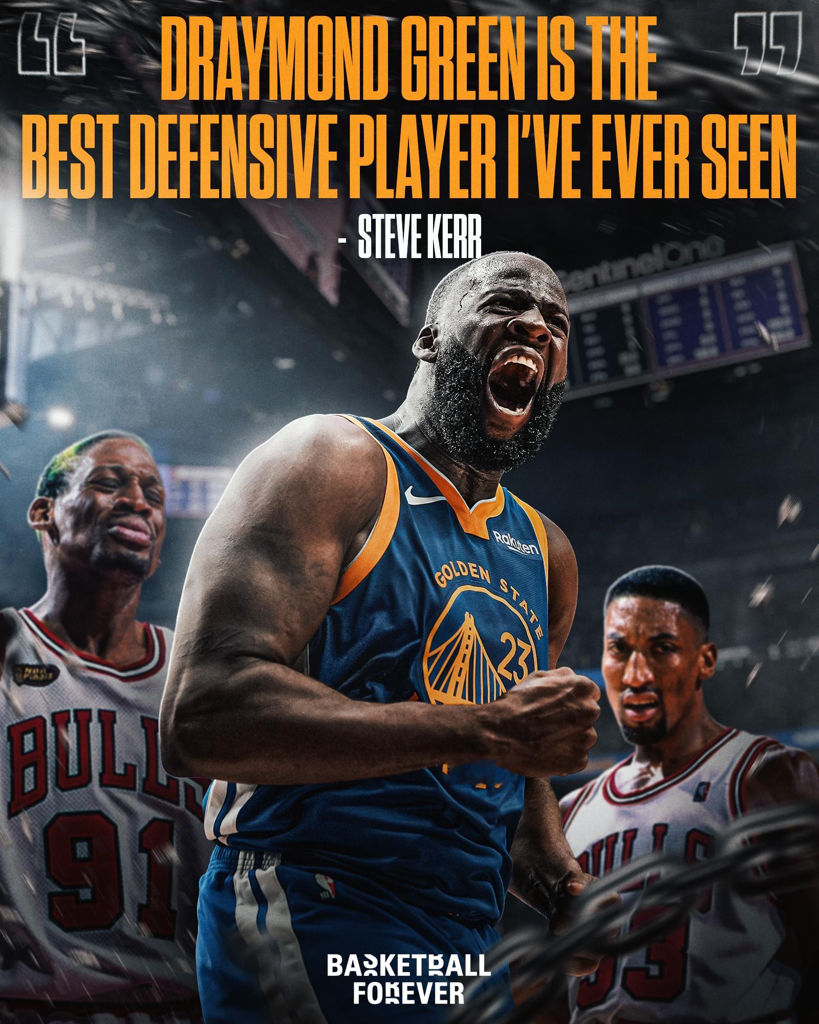 ➡从一防到五，进攻四打五nba吐槽大会金州勇士金州勇士史蒂夫·科尔解释为何认为德