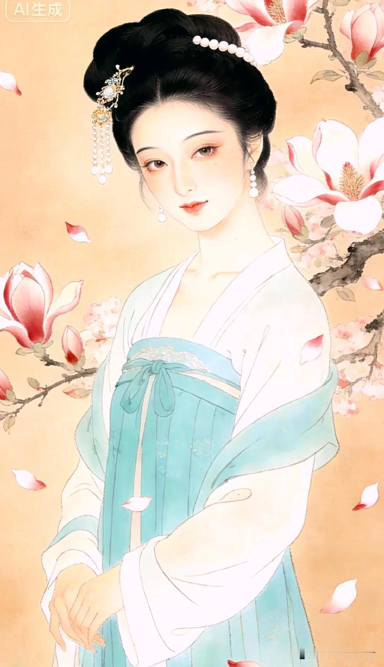 花开花落，美人如画。
