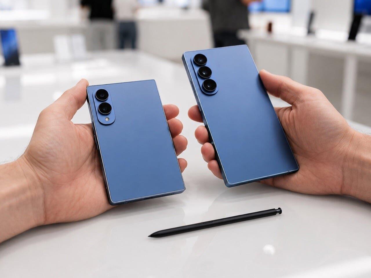 三星GalaxyZFold8 三星今天正式发布 Galaxy Z Fold8，相