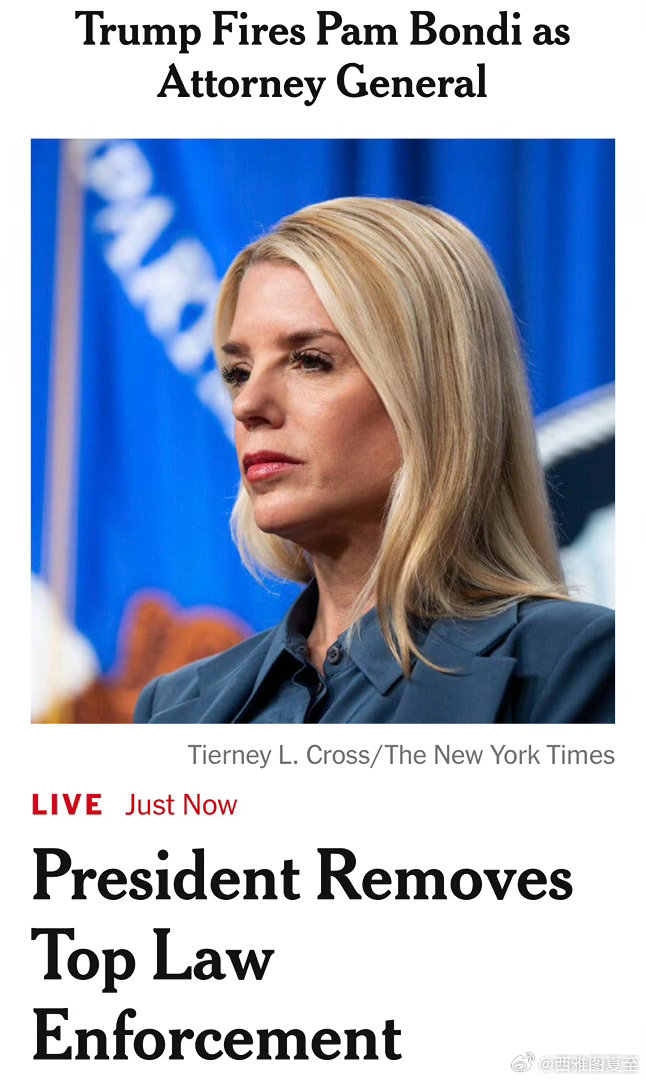 美国司法部长被解职，由副部长暂时代理总统的不满，主要源于：Epstein档案相关