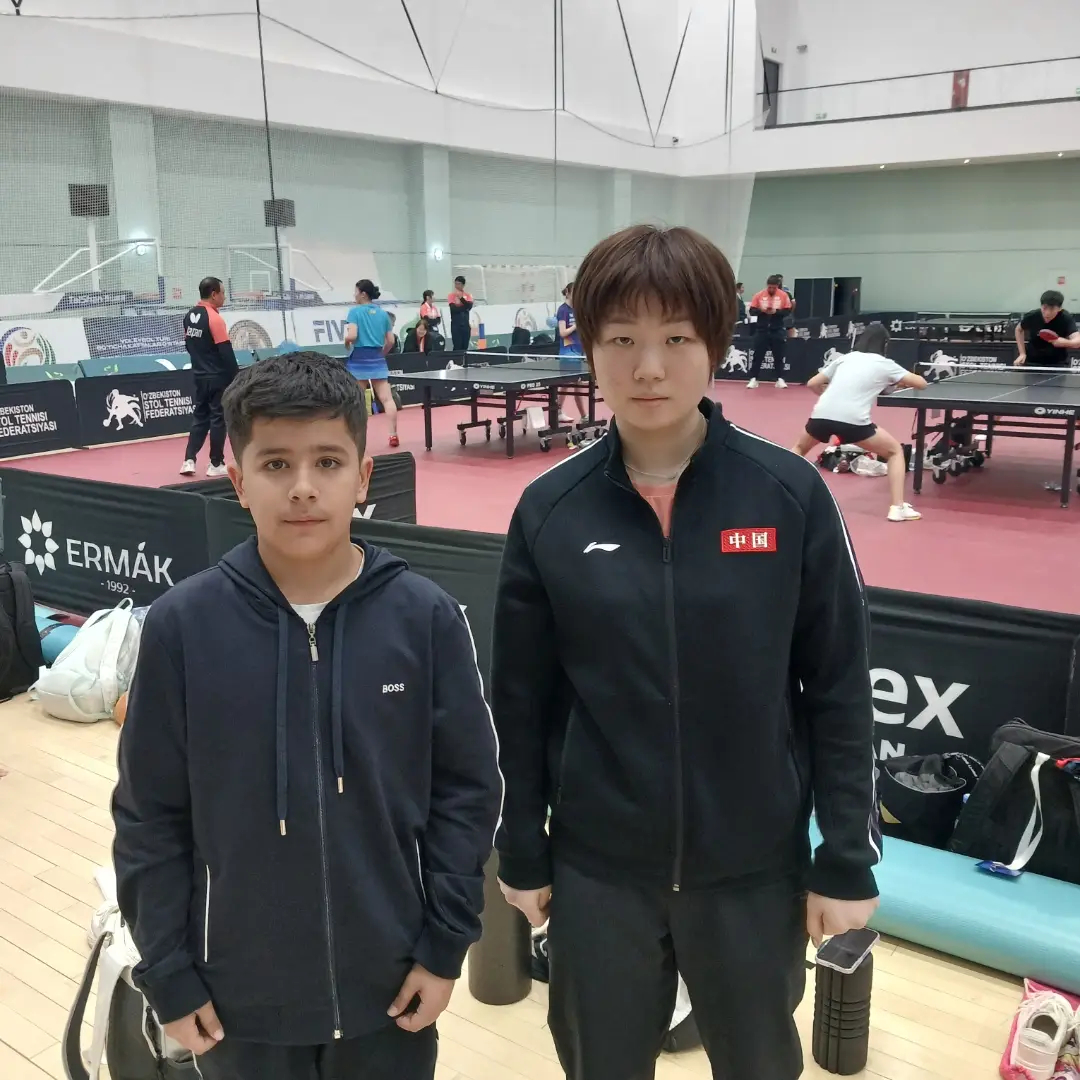 乌兹别克斯坦的乒乓少年  与林诗栋、王艺迪、黄镇廷、篠塚、塔克、户上、蒯曼等人合