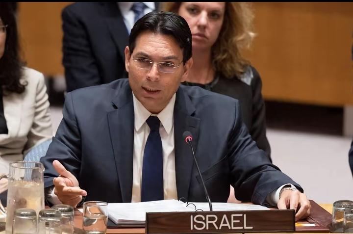“以色列图穷匕见，黔驴技穷，打算露出最锋利的“獠牙”了！近日，以色列驻联合国代表