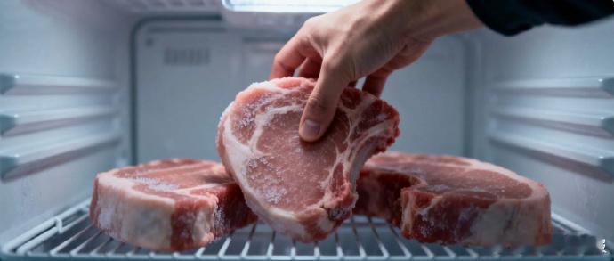 拼多多食品安全保障持续加码【冷冻肉能存放多久】临近春节，很多人家的冰箱里塞满了各