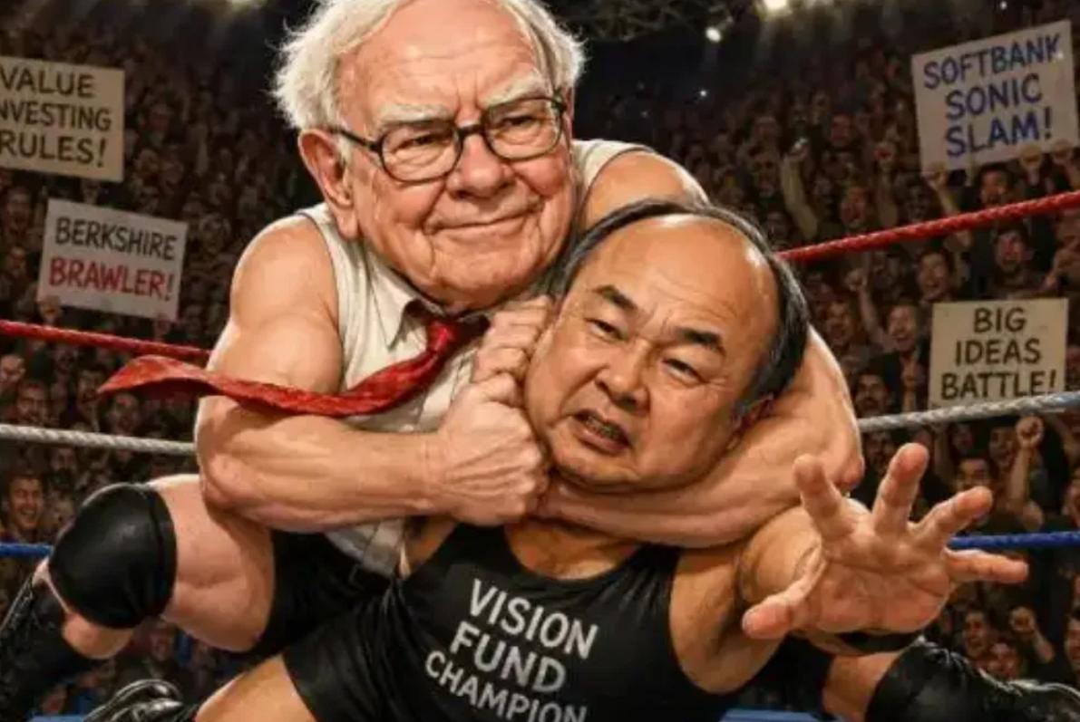最近财经圈吵翻了，都说孙正义和巴菲特必须死一个，其实就是两种投资逻辑的终极对决。