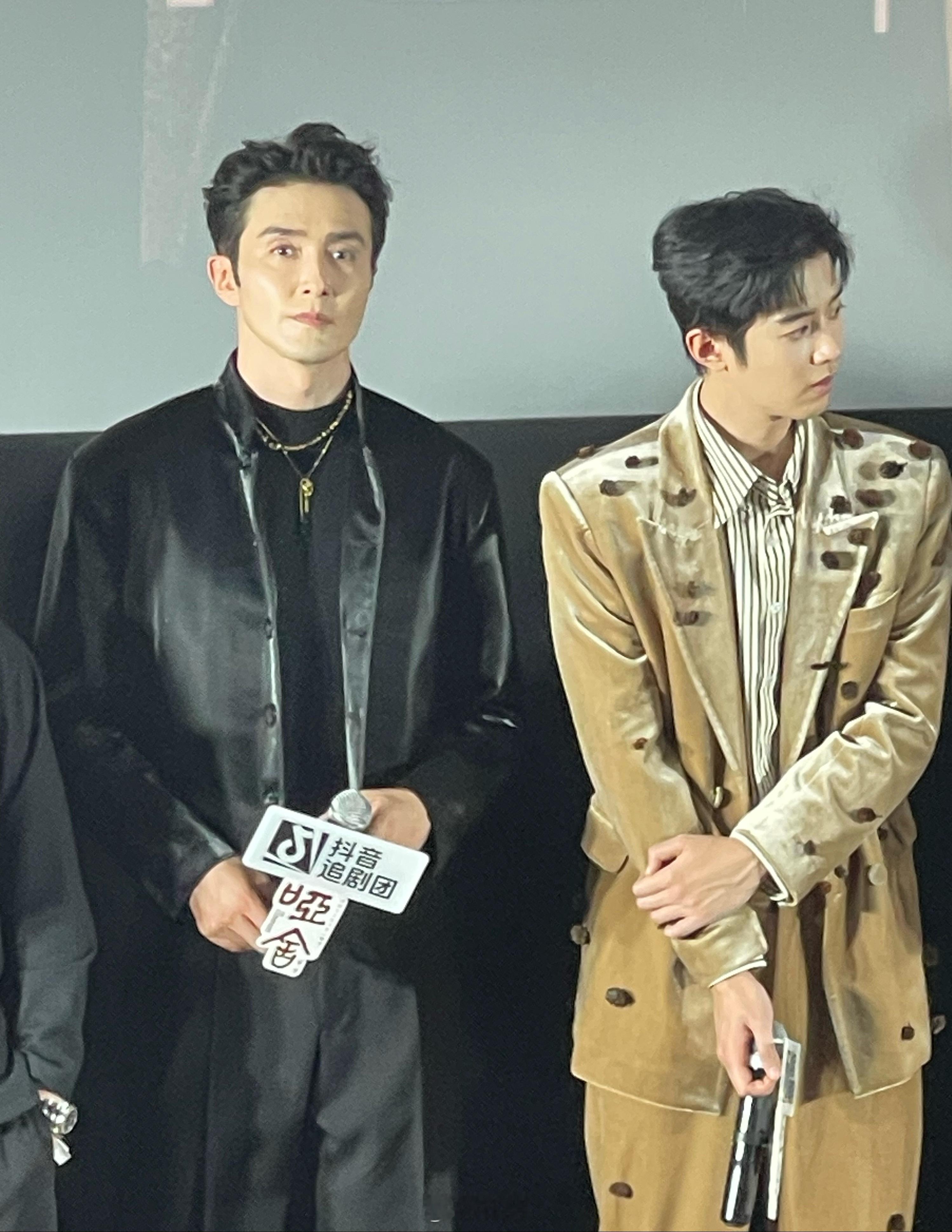 《哑舍》追剧团见面会，高伟光、梁靖康，帅气的主角团。高伟光