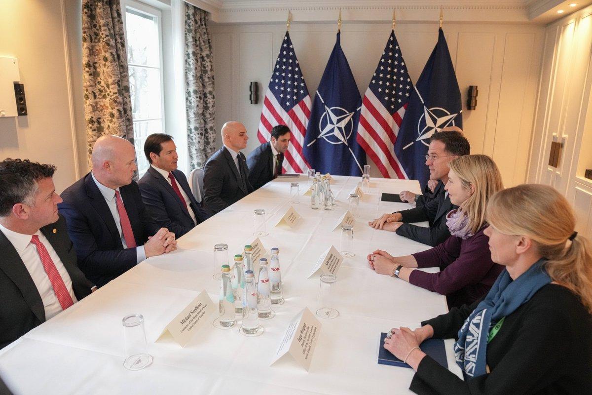 鲁比奥的演讲让欧洲松了一口气。
美国国务卿鲁比奥昨日在慕尼黑安全会议上发表演讲，