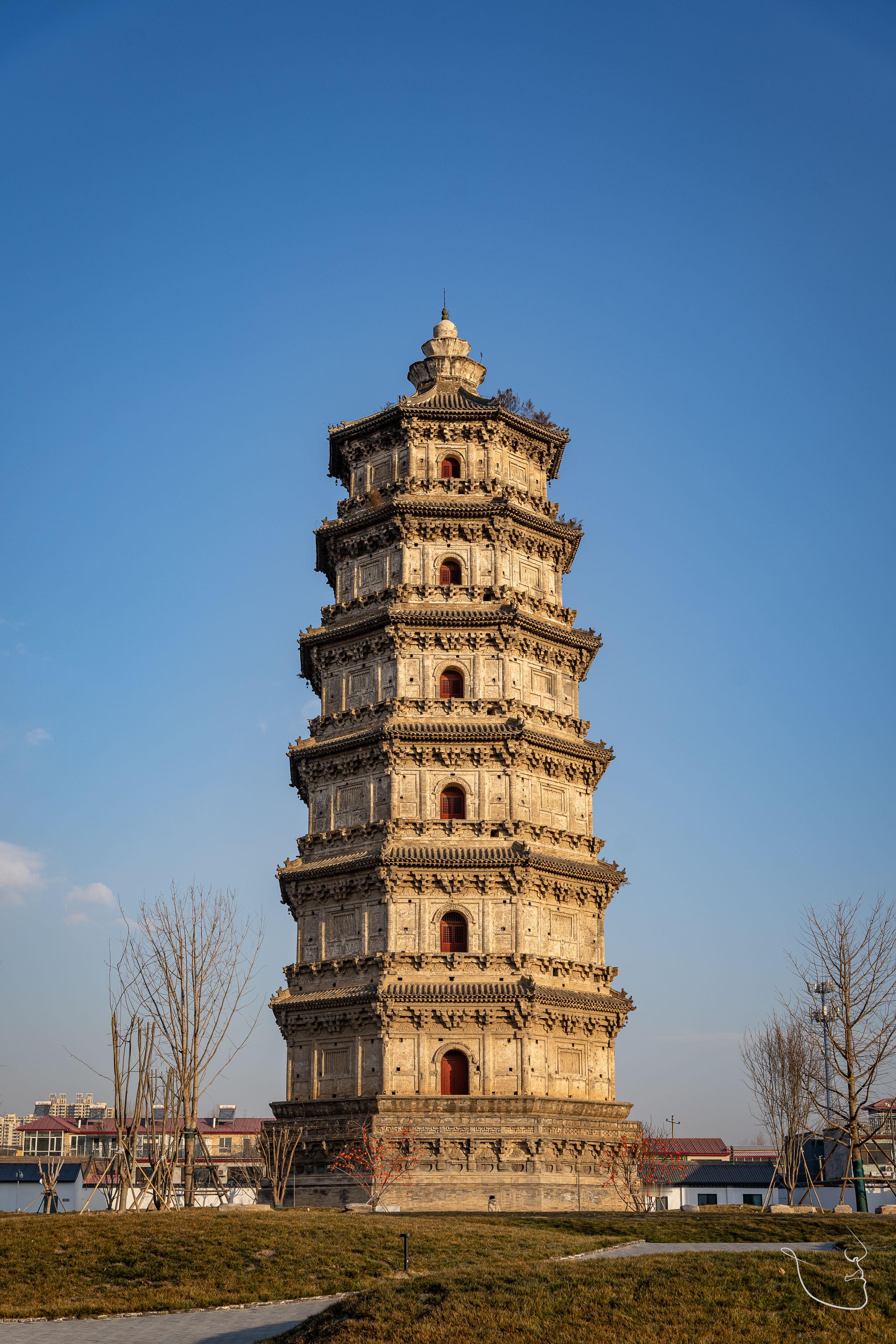 博物之旅  2025第一站，涿州一日游涿州双塔 -> 永济桥 -> 下胡良桥 -