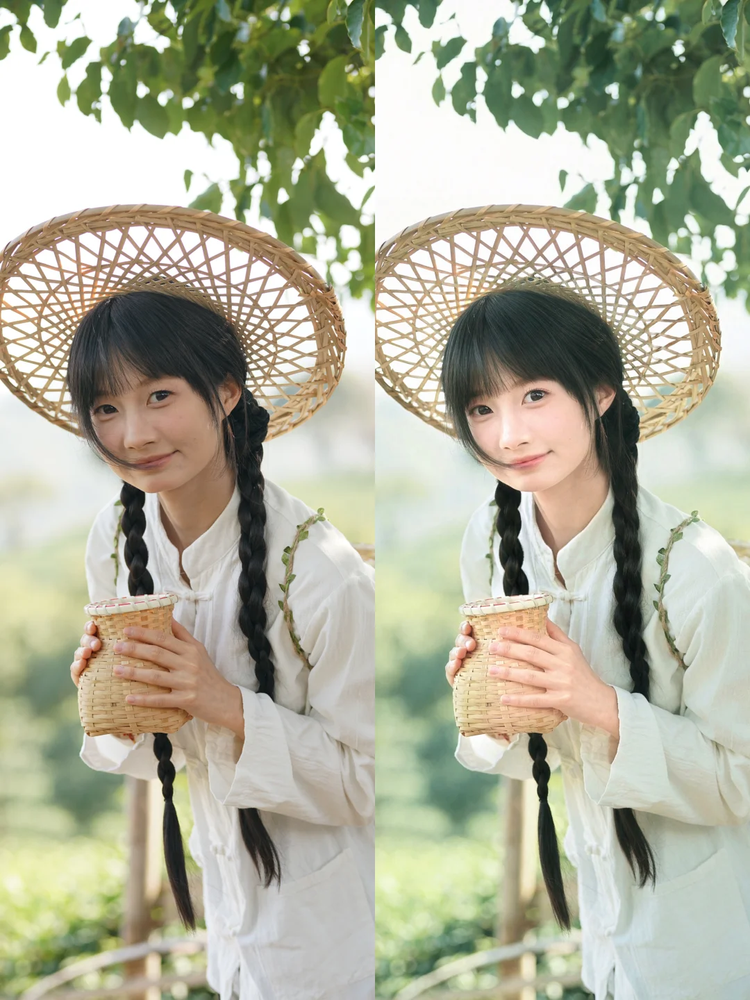 修完后也太惊艳了吧、后期修图调色前后对比