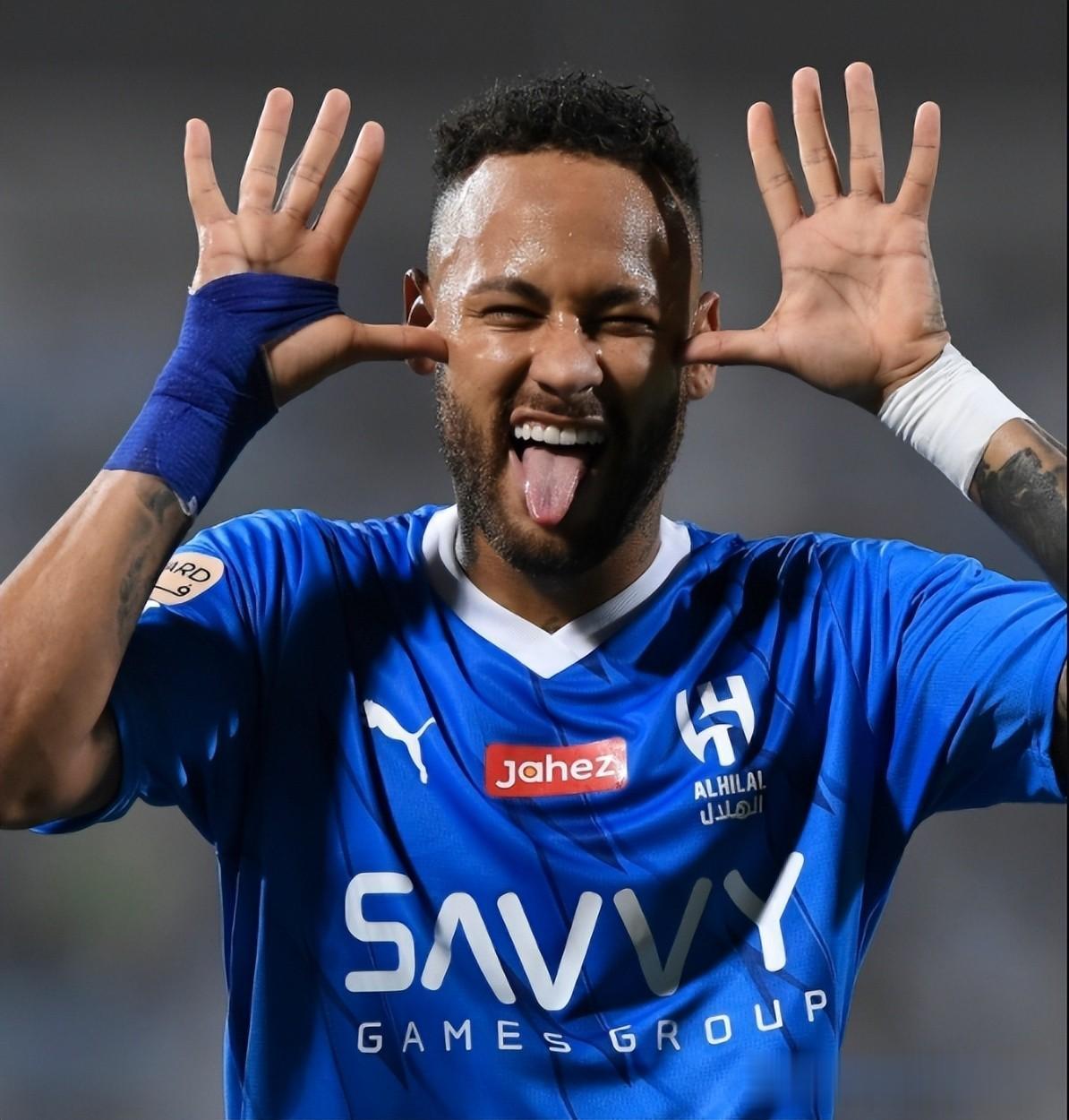 2-0！内马尔失点+独造2球，利雅得新月主场凯旋，升至积分榜榜首
沙特豪门利雅得