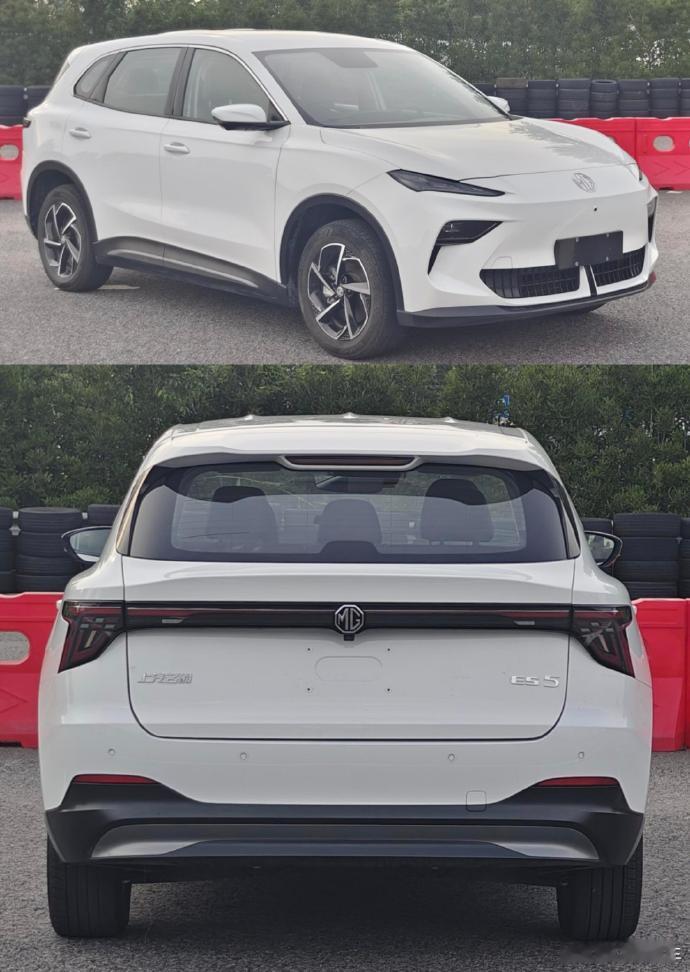 大v聊车 新款MG ES5亮相工信部， 这次属于外表佛系、内在暴躁寸不动、设计不