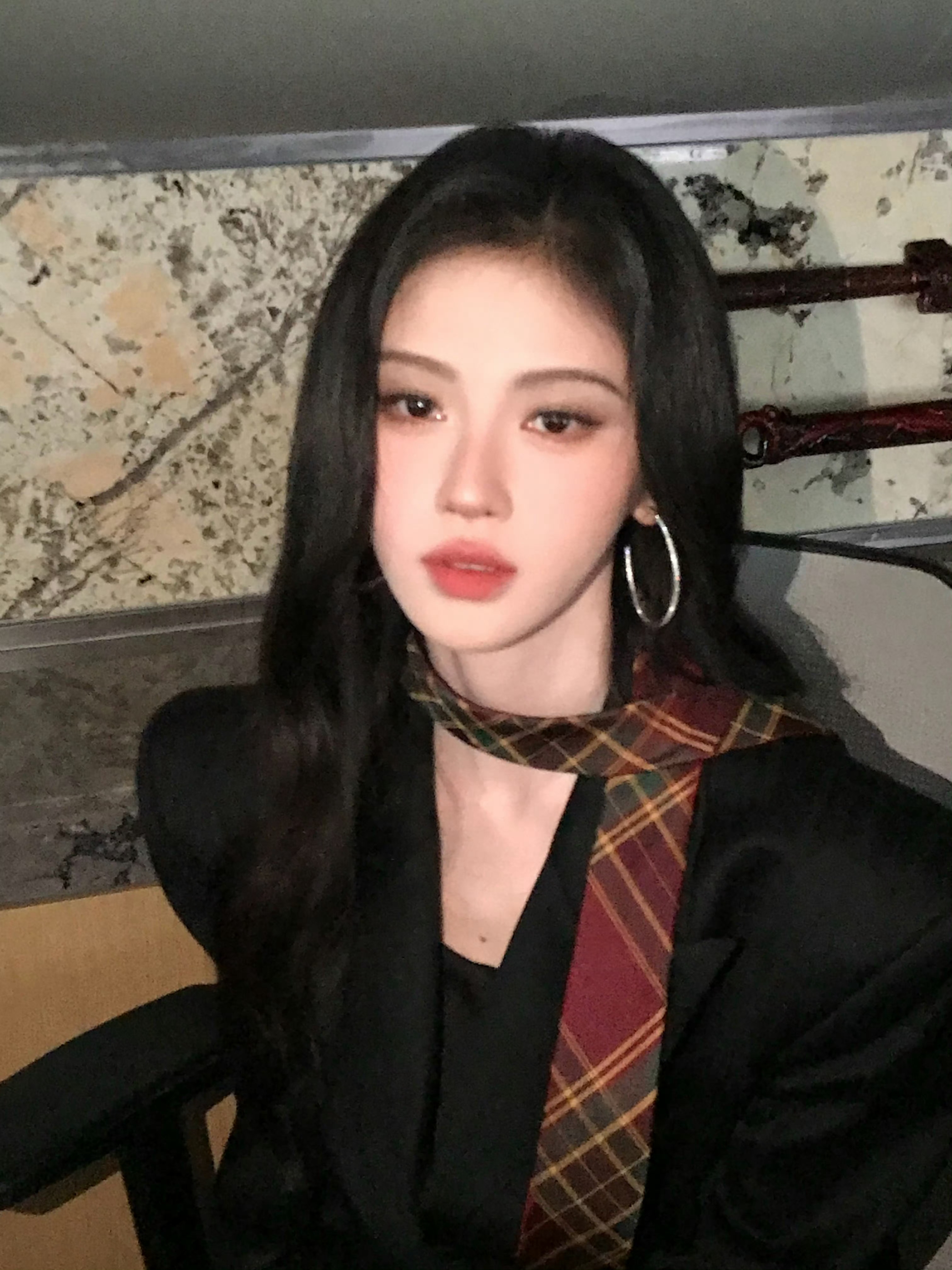 鞠婧祎恶女罪典路透耳环消失术 