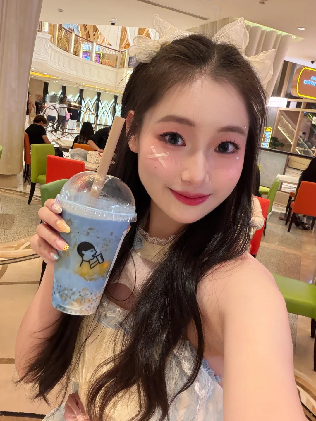 棍丝澳门必喝榜！！喜茶港澳限定椰蓝芒芒💛🩵