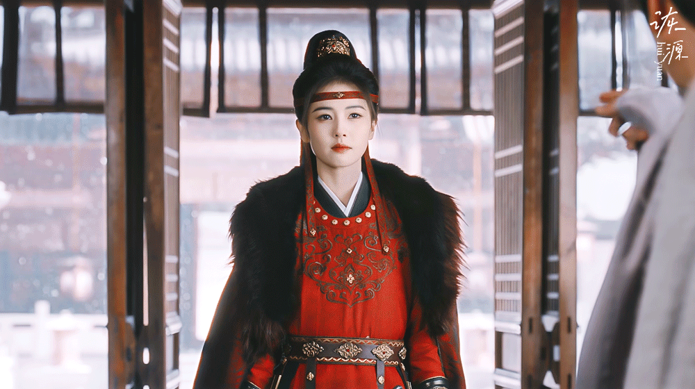 白鹿 《唐宫奇案》李佩仪 / 动图▷EP34-04（1）高马尾+红衣（红黑）+黑