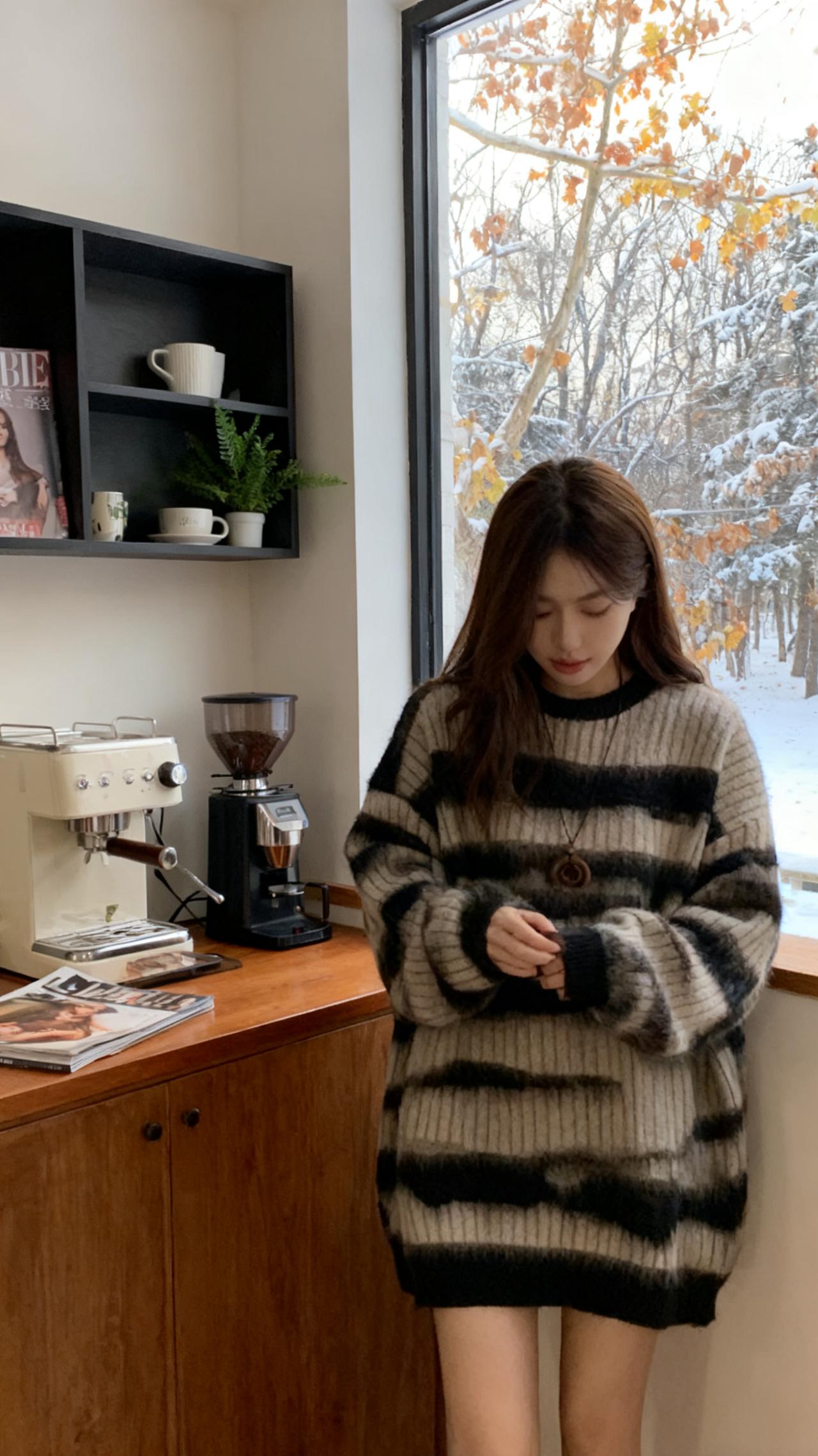 每日分享 温柔穿搭 慵懒风穿搭 休闲穿搭 韩系穿搭