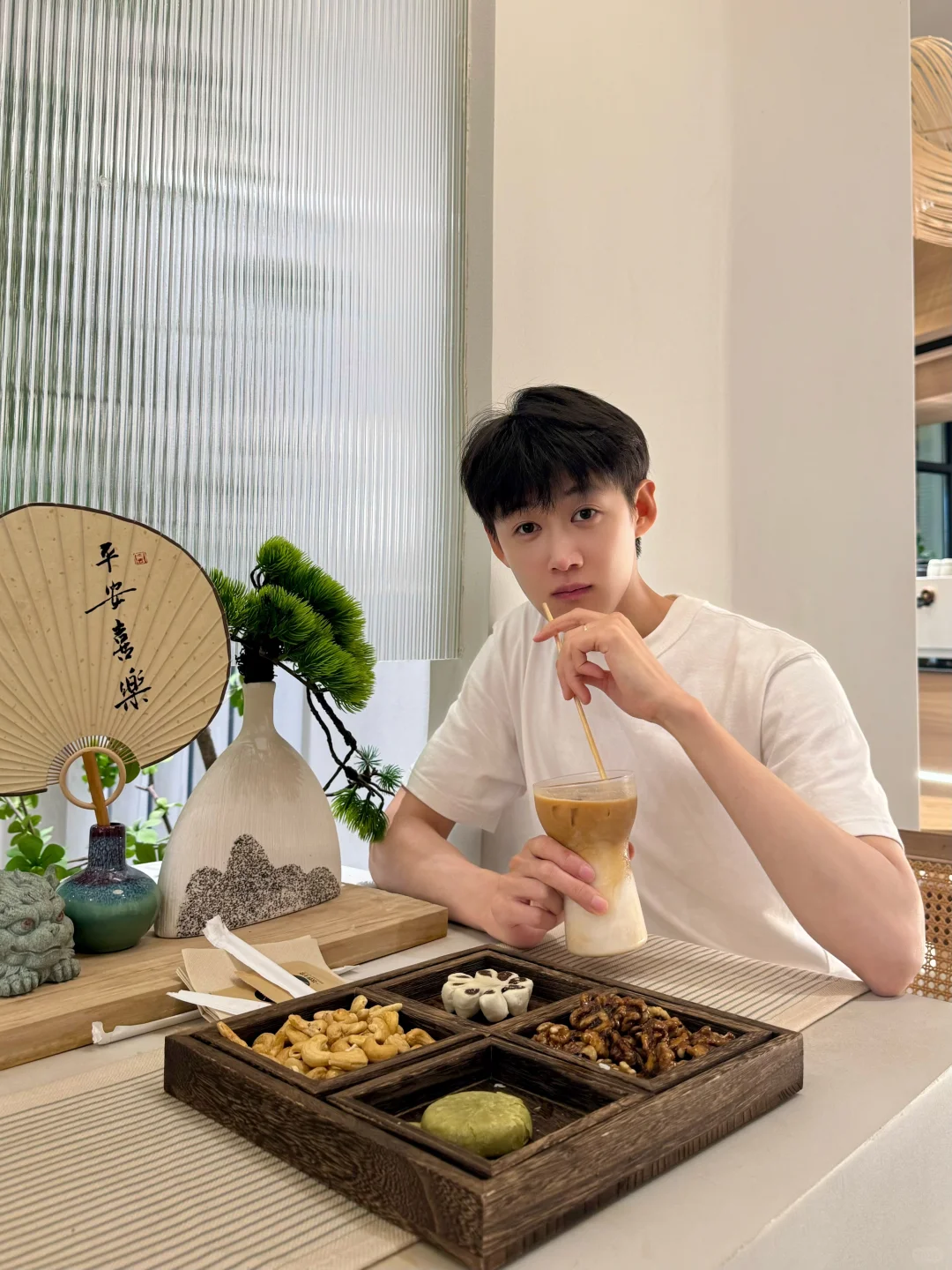 客官给您“上茶🍵”