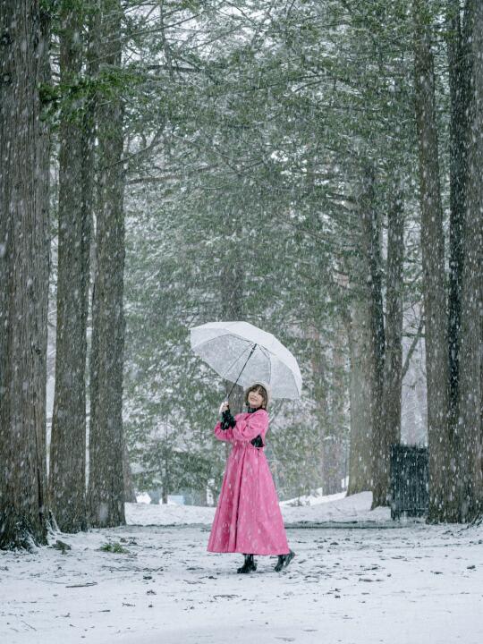 宫崎骏的世界｜偶遇北海道三月底的大雪