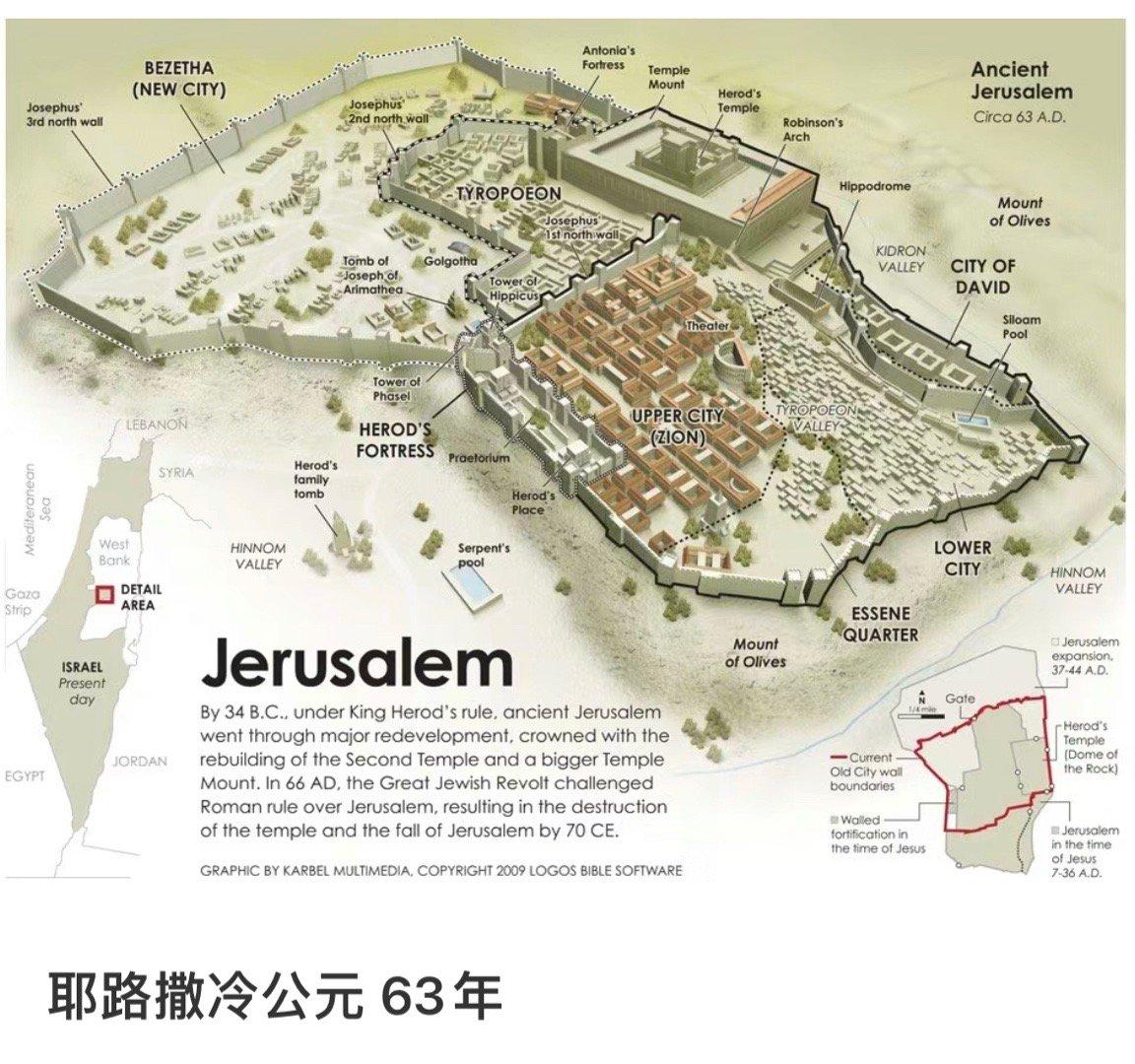 巴以之争的核心其实是“耶路撒冷”，二者都对这块圣地志在必得！这座城市最早由大卫王