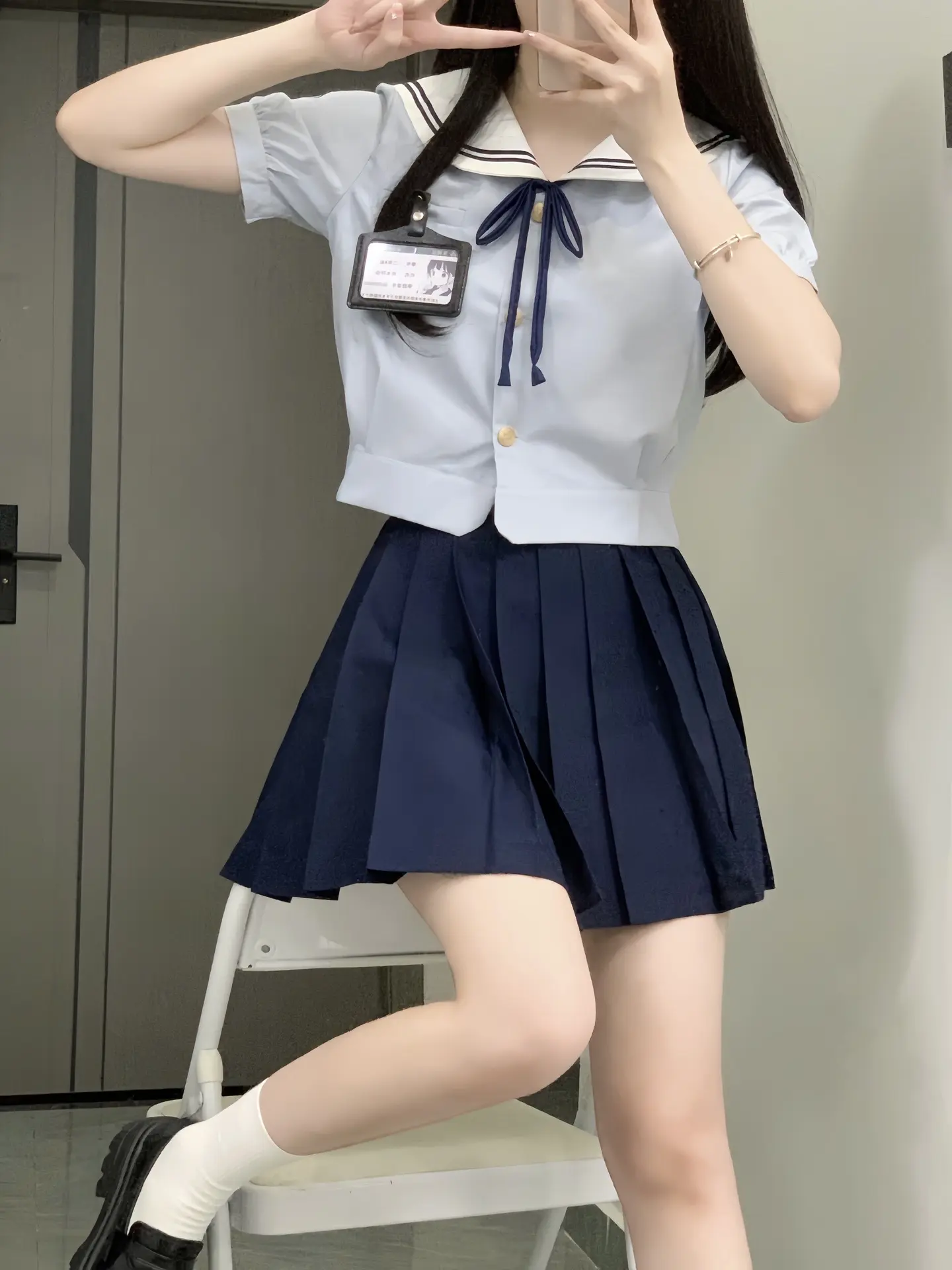 水手服 今天穿什么 日常碎片 我的夏日ootd 不愧是jk