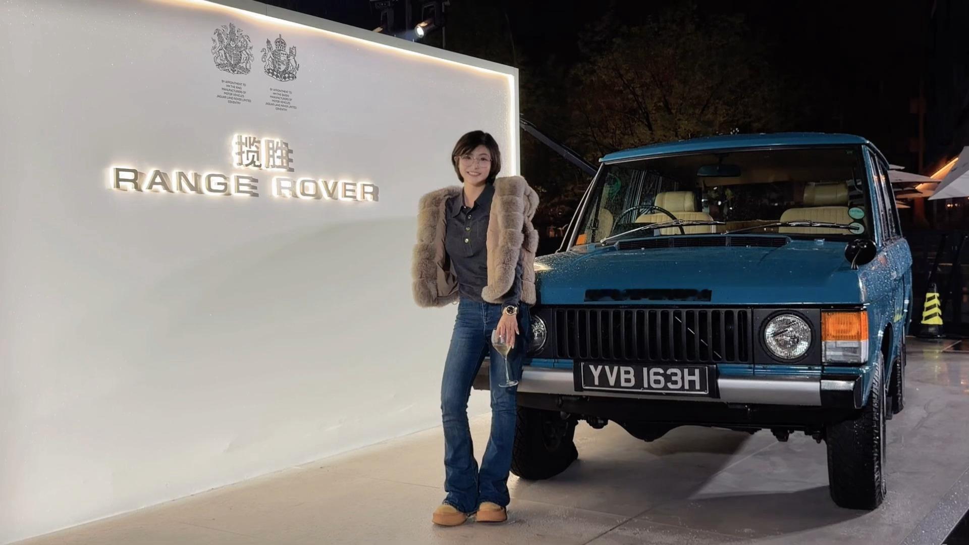 整理出了昨晚揽胜之夜上，超喜欢的几张照片和初代揽胜原型车一顿合影车头的VELAR