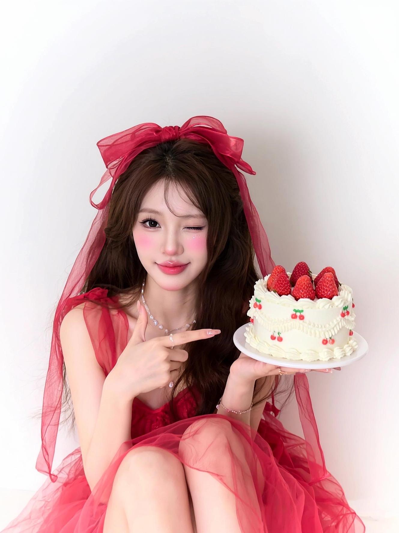 生日当然要当个香香软软草莓小蛋糕🧁