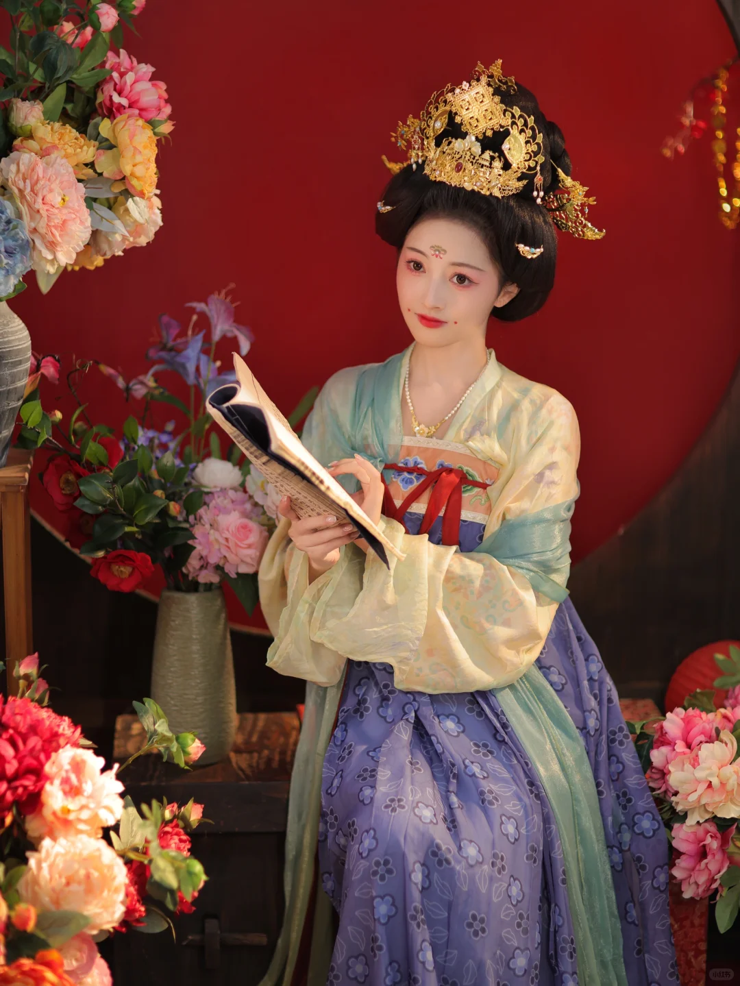 拍到了国色芳华仿妆