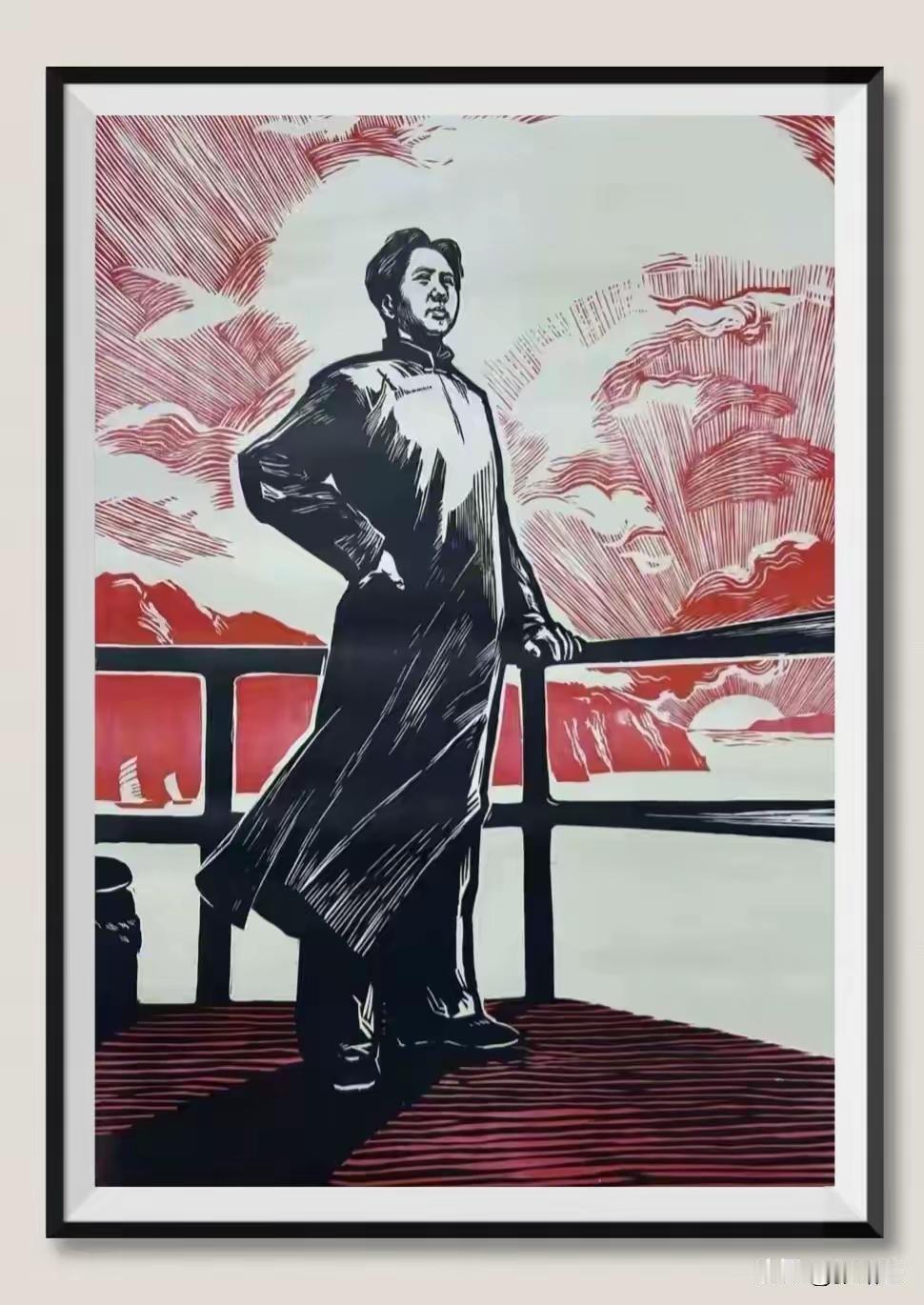 这幅毛主席画像，画出了灵魂，震撼亿万国人
 
见过无数伟人画像，唯独这一幅直击心