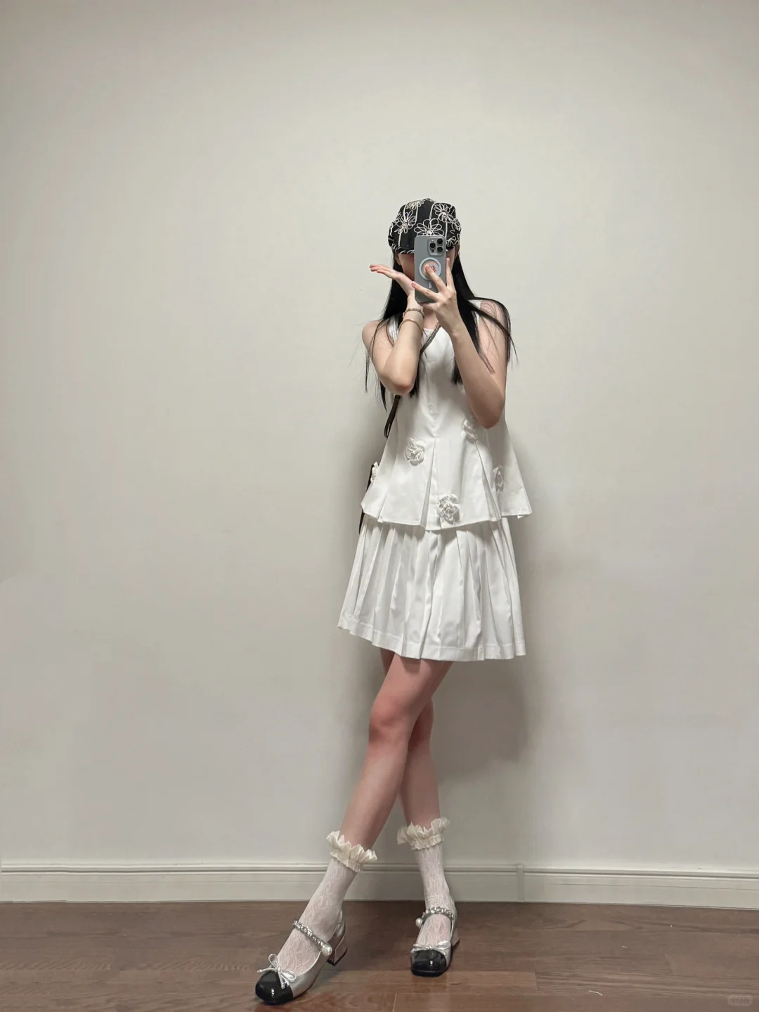 173cm女生｜🤍适合高个子姐妹的白色一套～