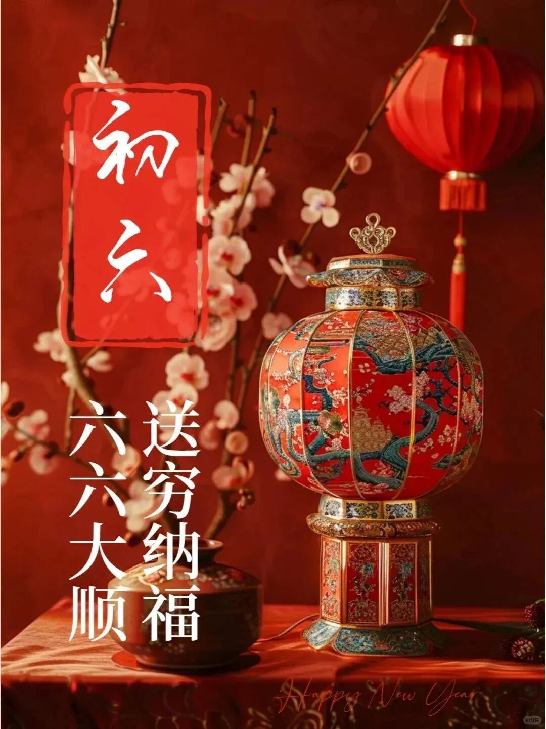 ┌ ▸🧨𝗛𝗮𝗽𝗽𝘆↝正月初六 🧨╔送╗🎈 送走穷气与霉运 🎈╚