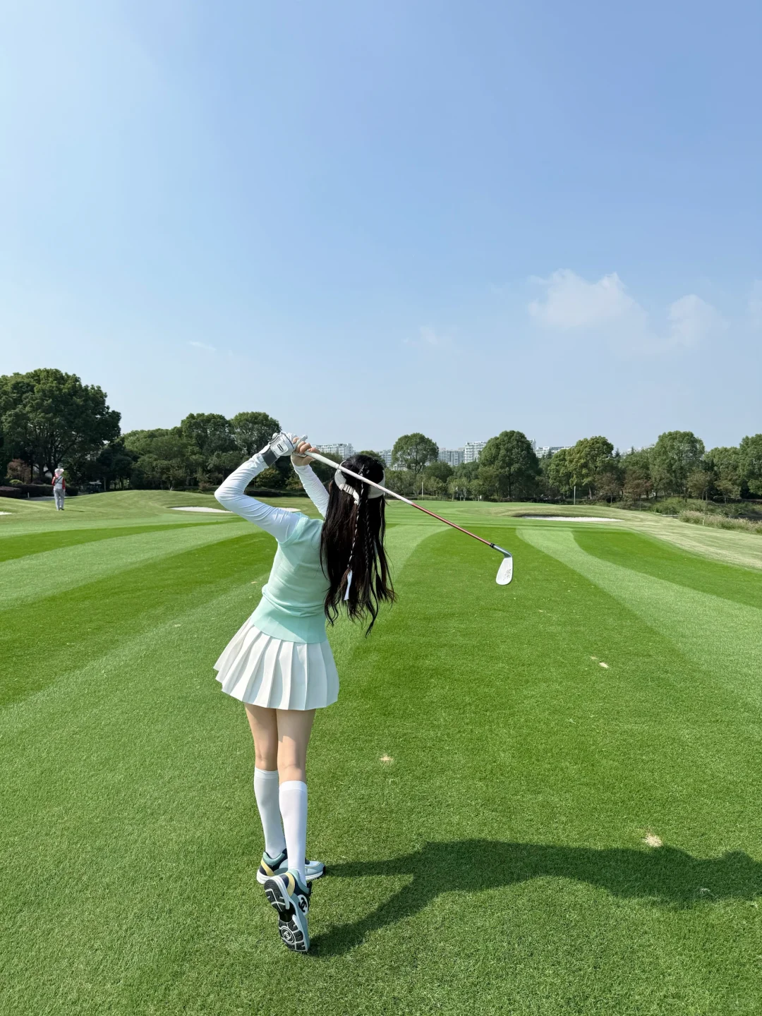 一个人下场🏌🏻‍♀️⛳️ golf vibe