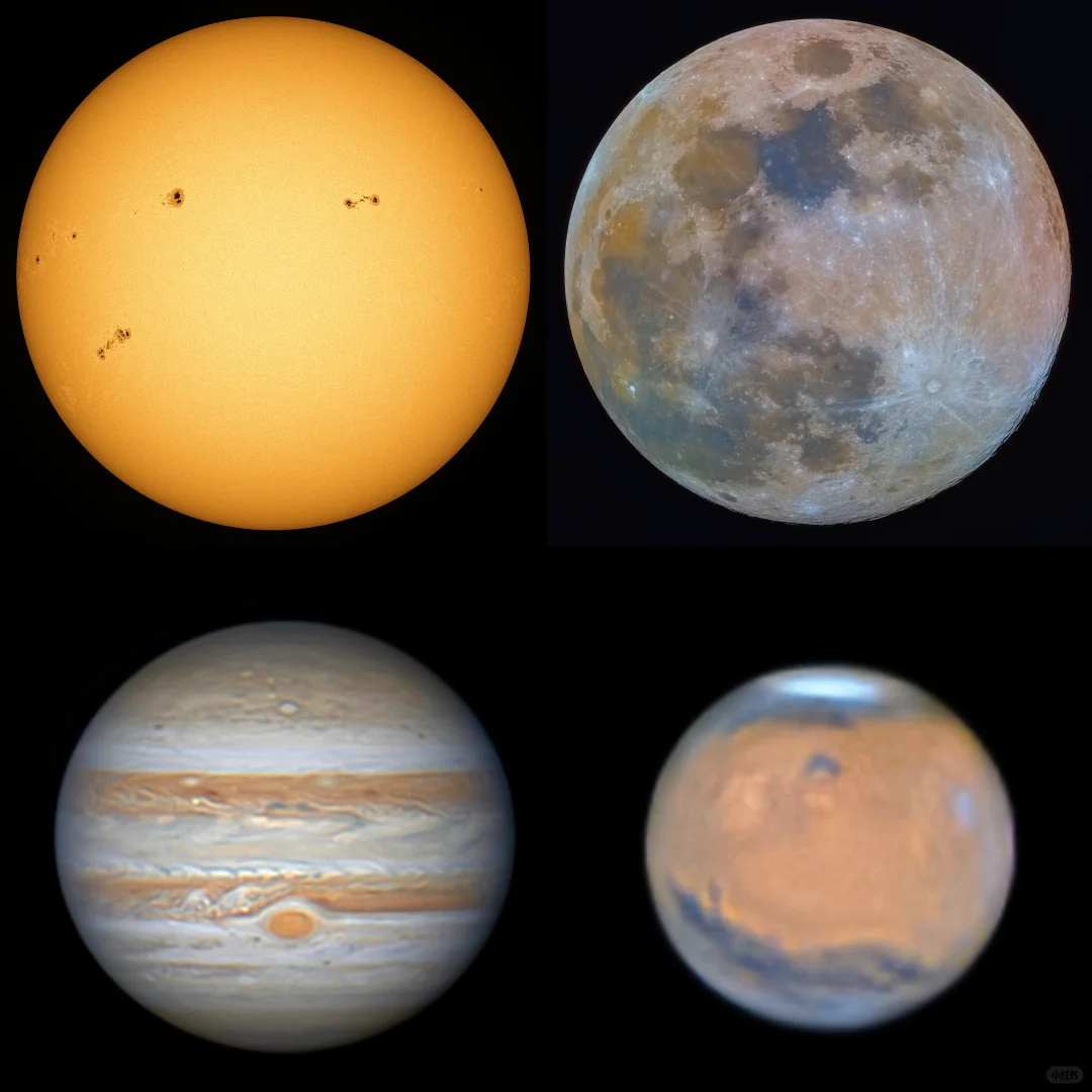 最近拍星星拍的一些圆不溜秋的东西