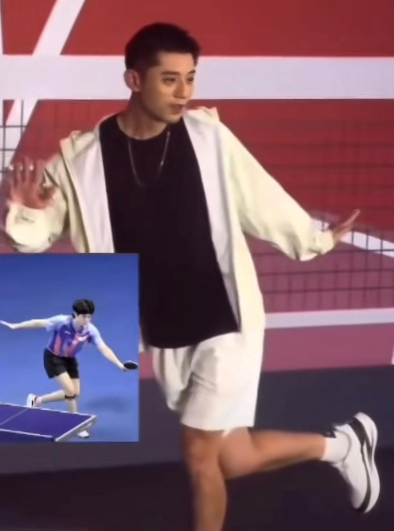 张继科是会模仿的