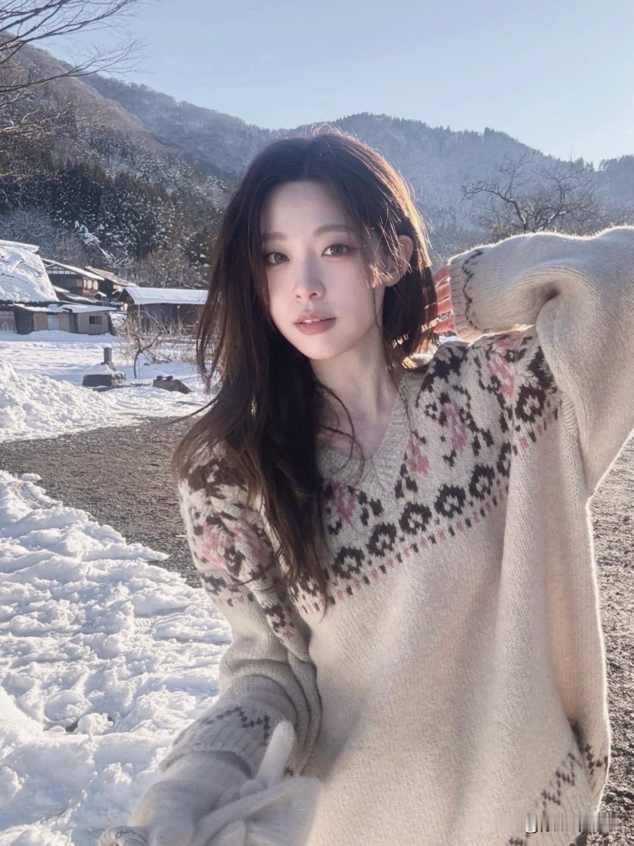 下雪了，多想和你一起雪中漫步，一个不小心就白了头