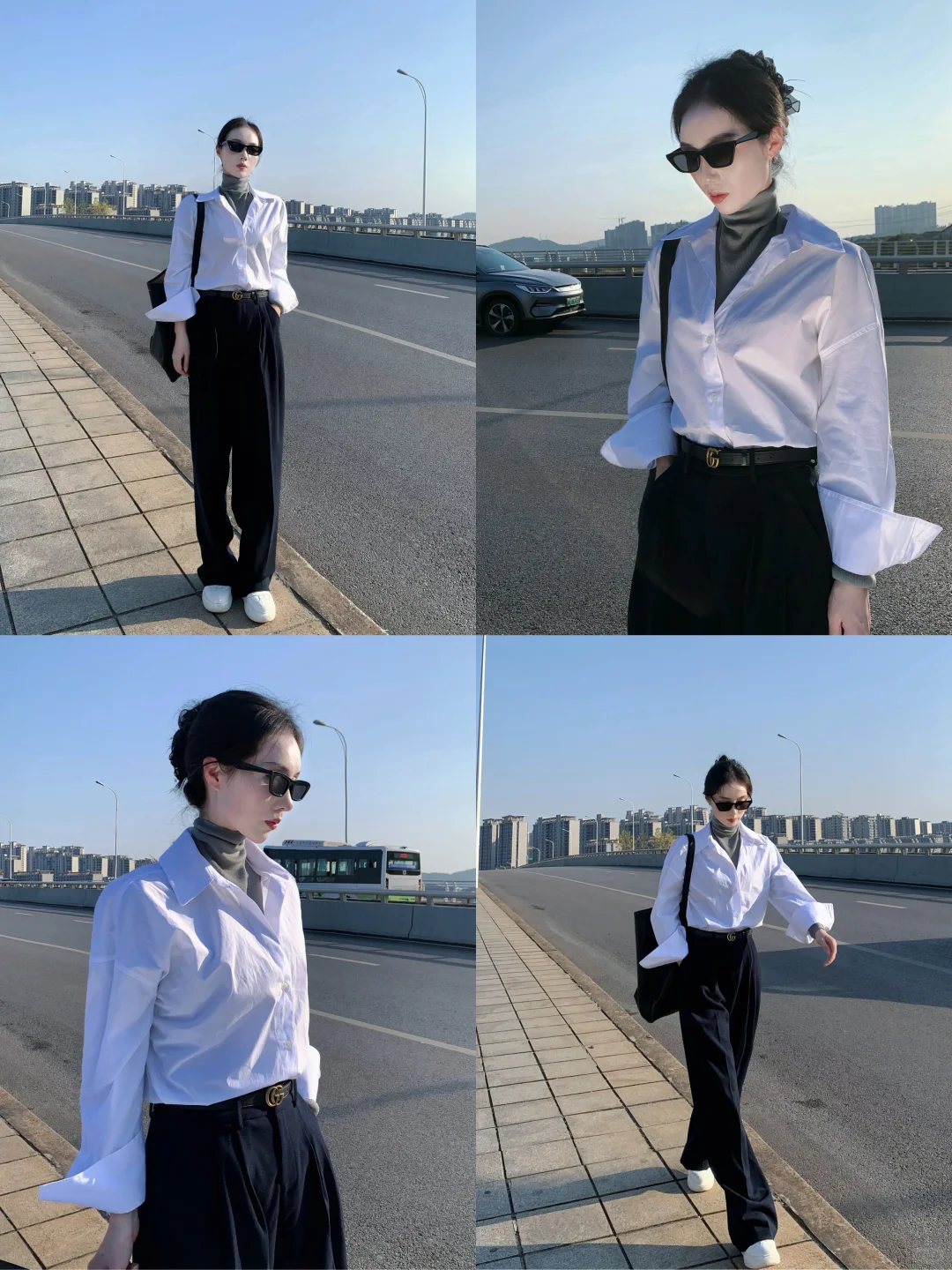 📘简单干净 白衬衫永远的神！！！