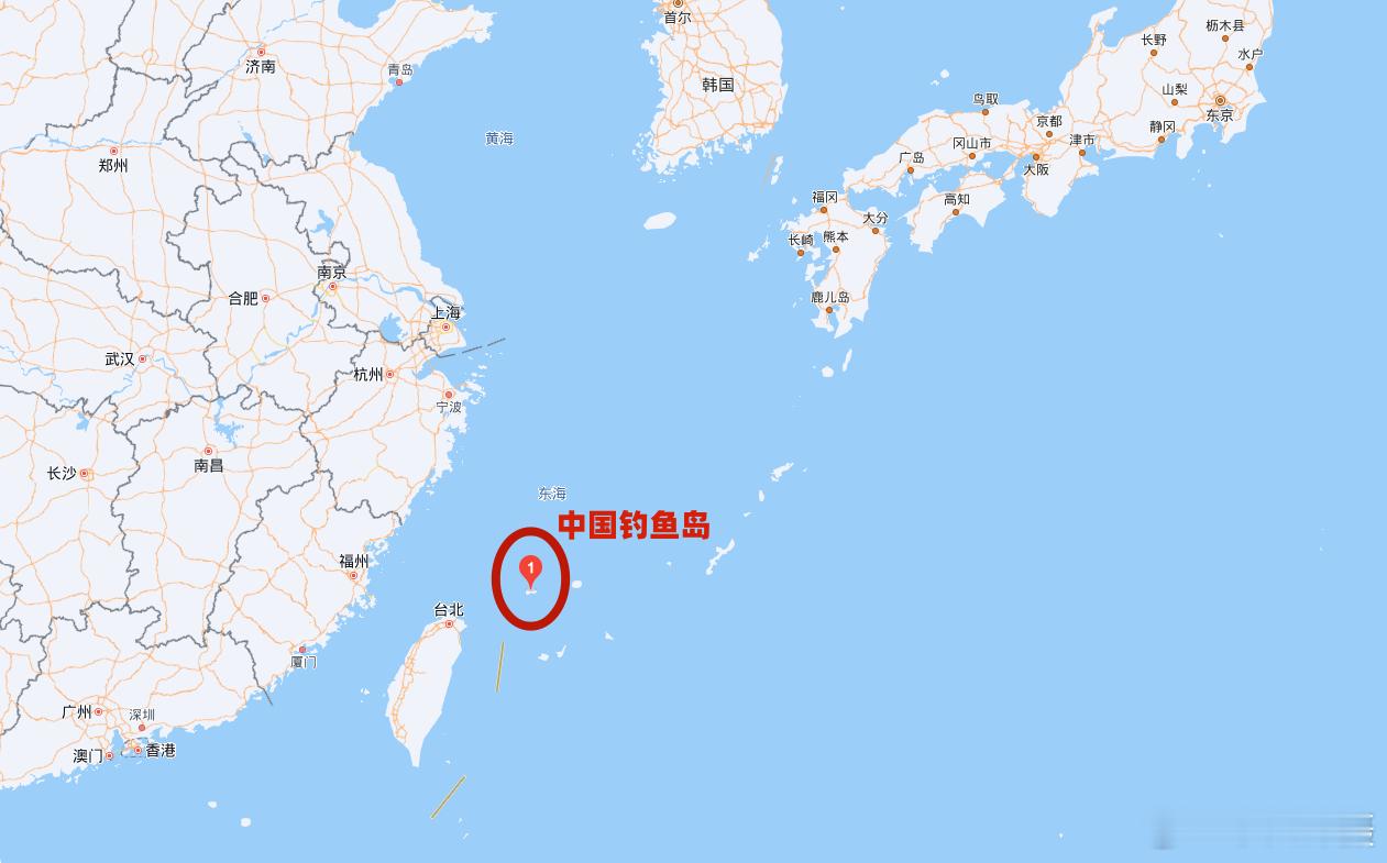 直观感受一下中国钓鱼岛离日本的距离...........另外，琉球也并非日本，日