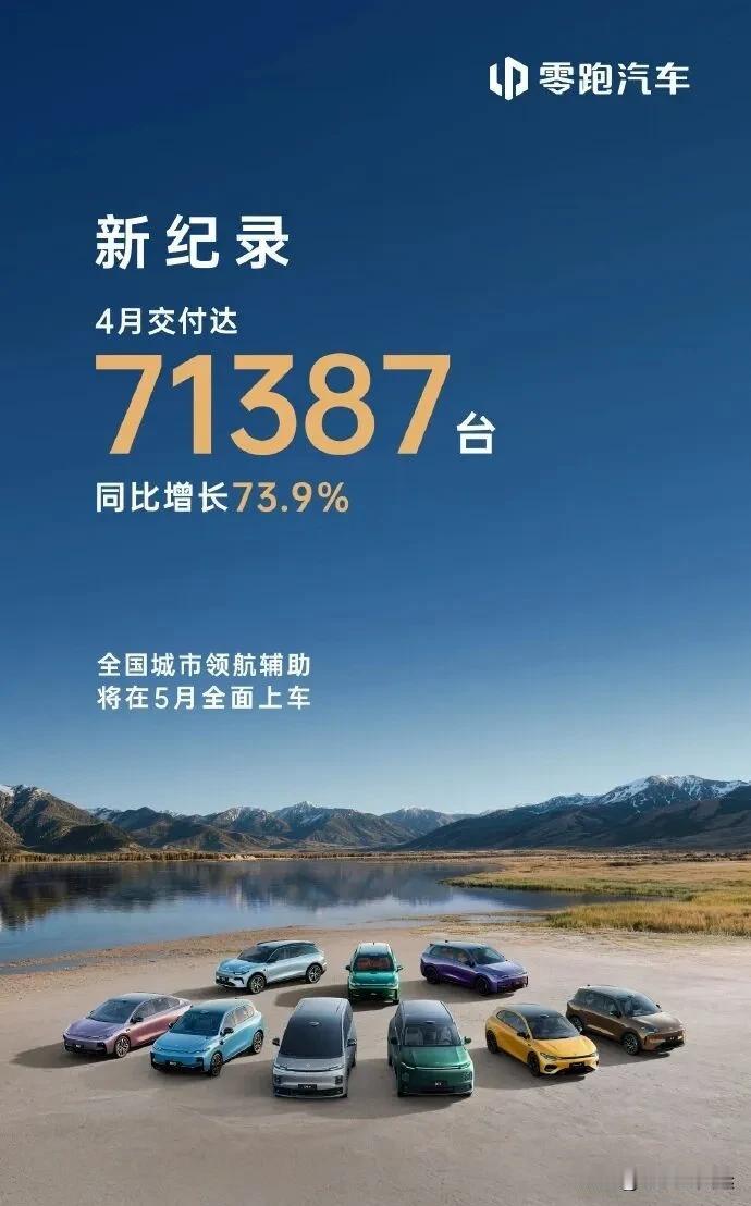 零跑今年设立100万辆目标的时候，很多人都还没有意识到严重性。结果看到它推出一系