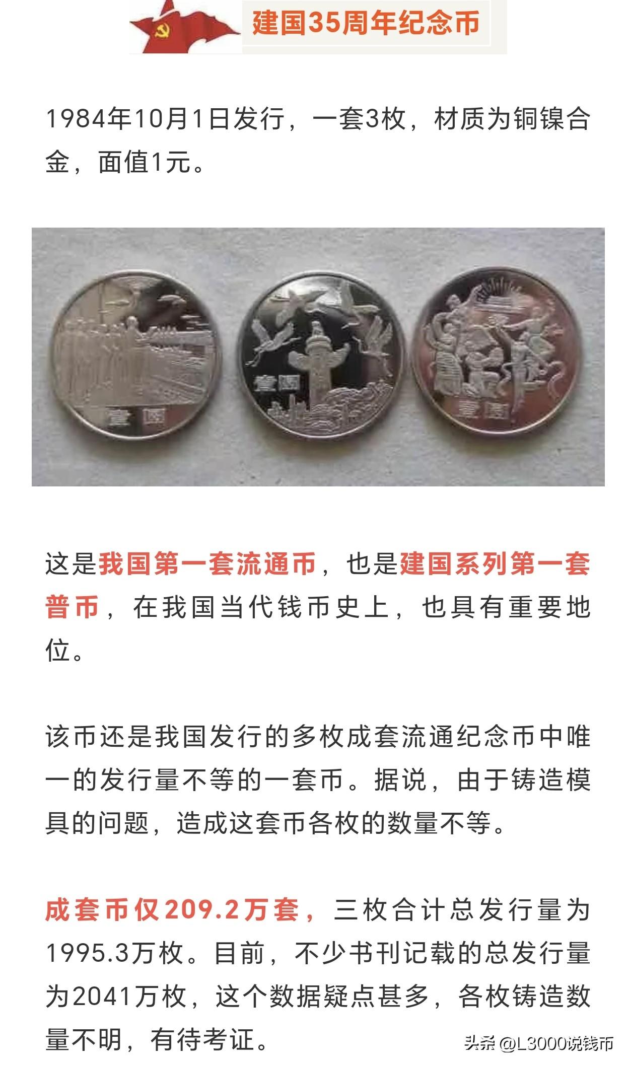 庆国庆！盘一盘国庆系列纪念币

今天是国庆77周年的喜庆日子！
今天就给大家来盘