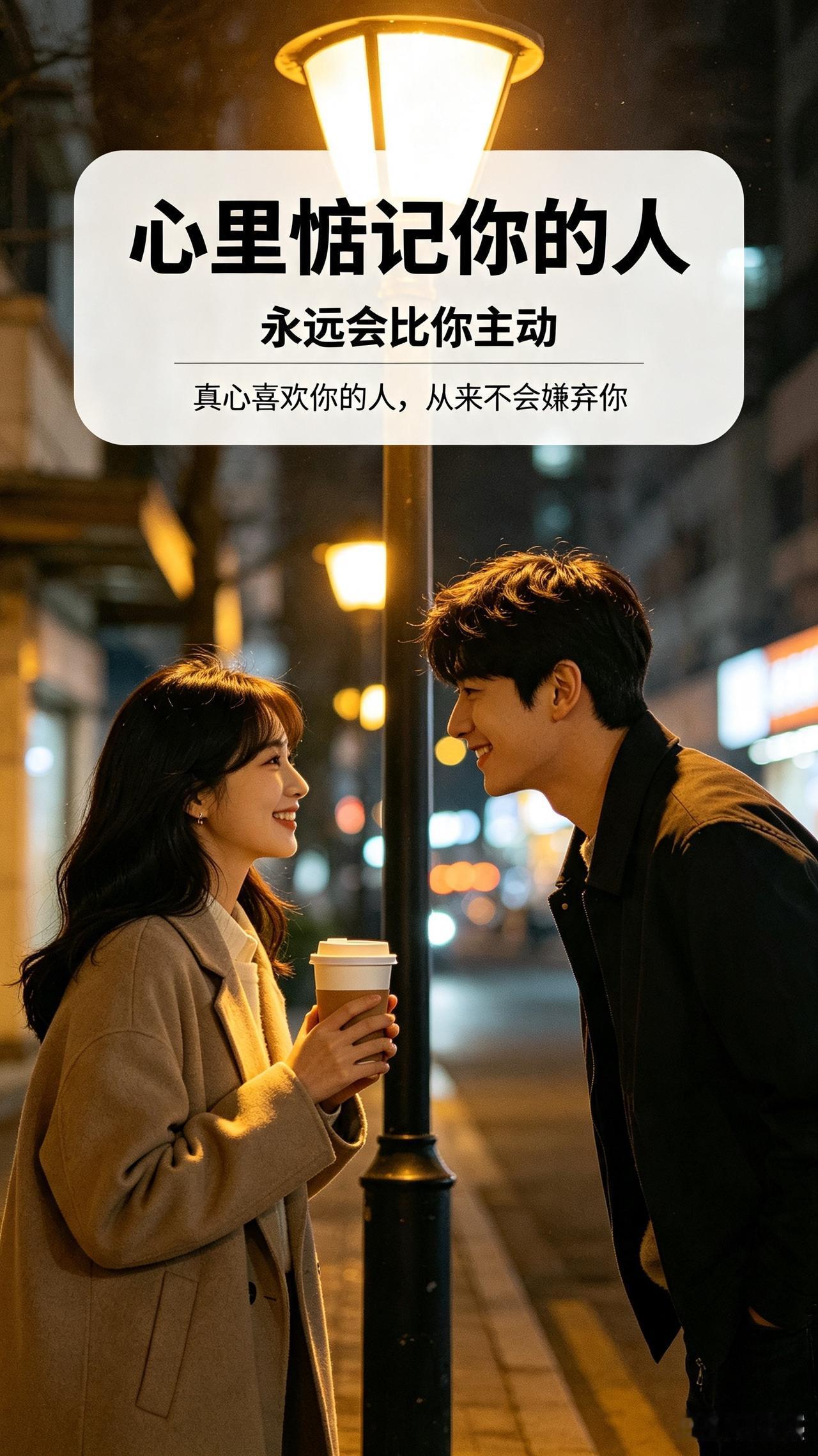 心里惦记你的人，永远会比你主动；真心喜欢你的人，从来不会嫌弃你

       