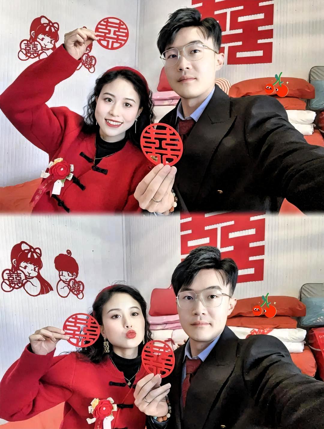 喝完这顿喜酒，
我是真服气了。

新郎大学老师，新娘高中老师，两口子全是博士。人