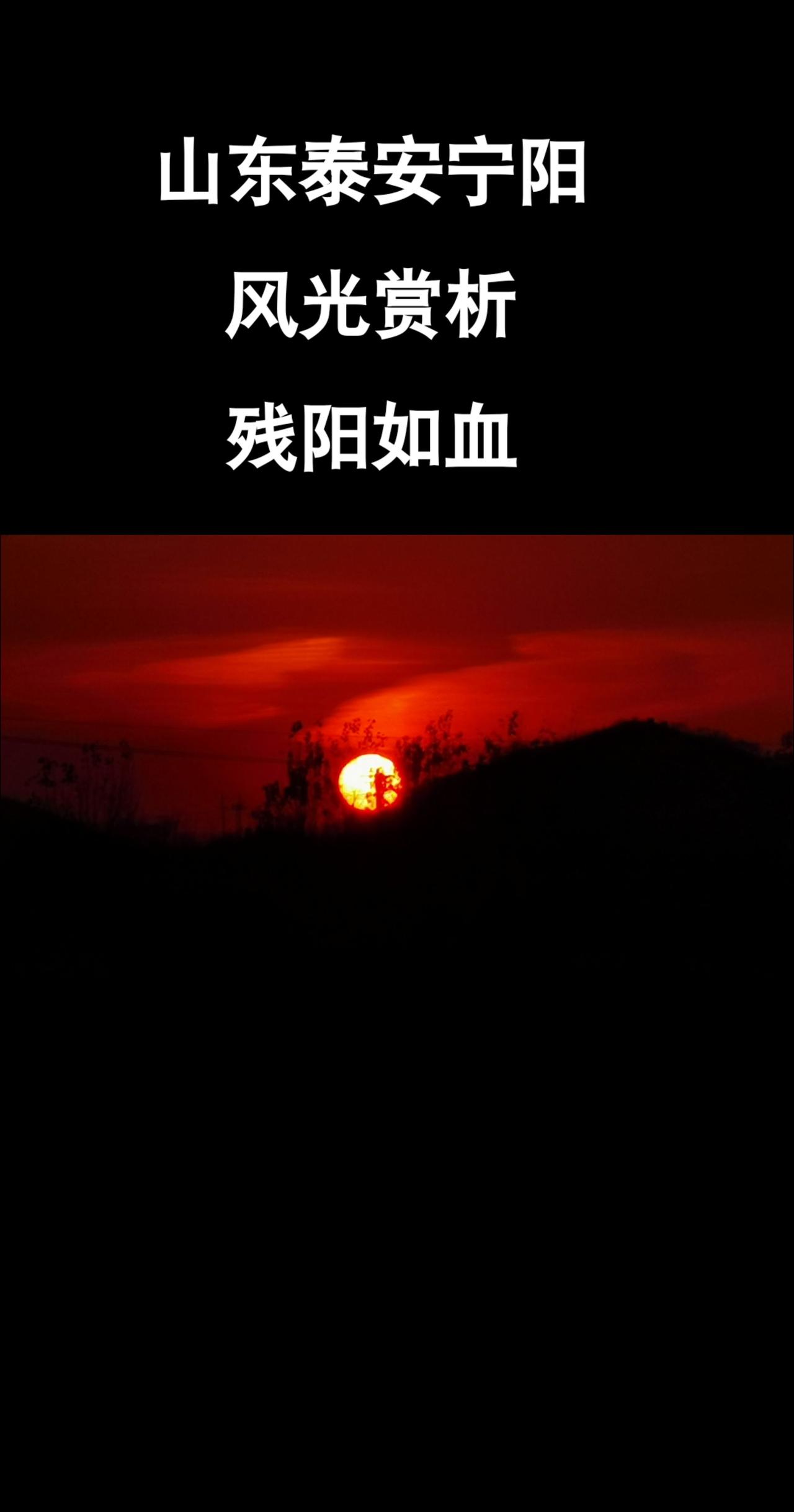 山东宁阳夕阳老家乡村生活